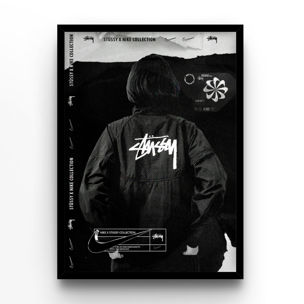 Nike Bäck - A4, A3, A2 Posters Base - Poster Print Shop / Art Prints / PostersBase