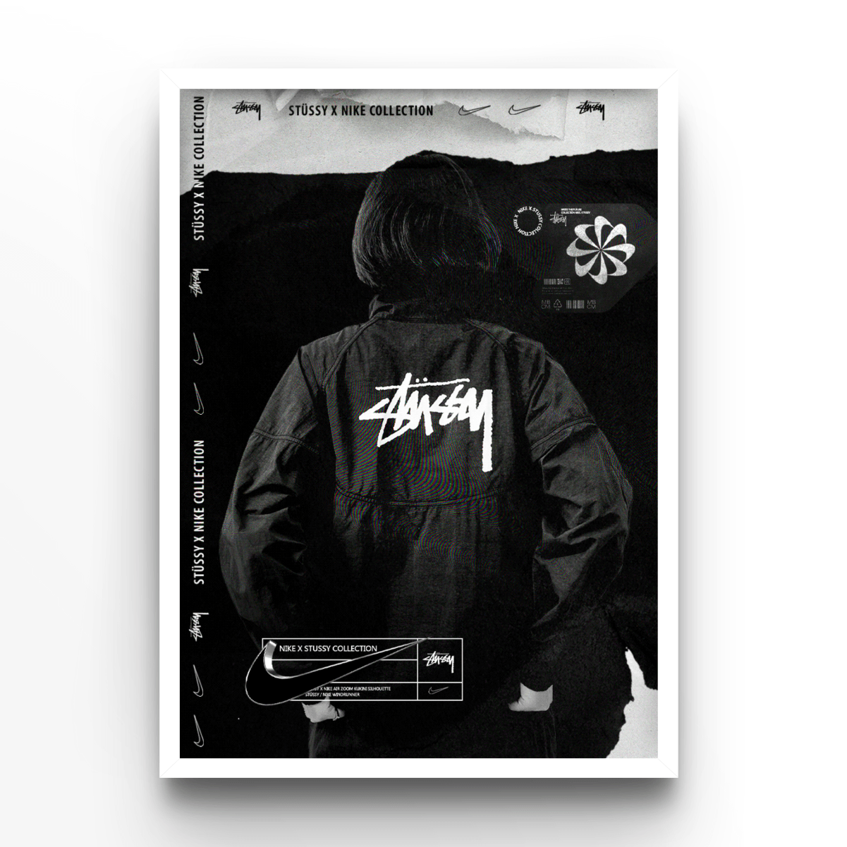 Nike Bäck - A4, A3, A2 Posters Base - Poster Print Shop / Art Prints / PostersBase