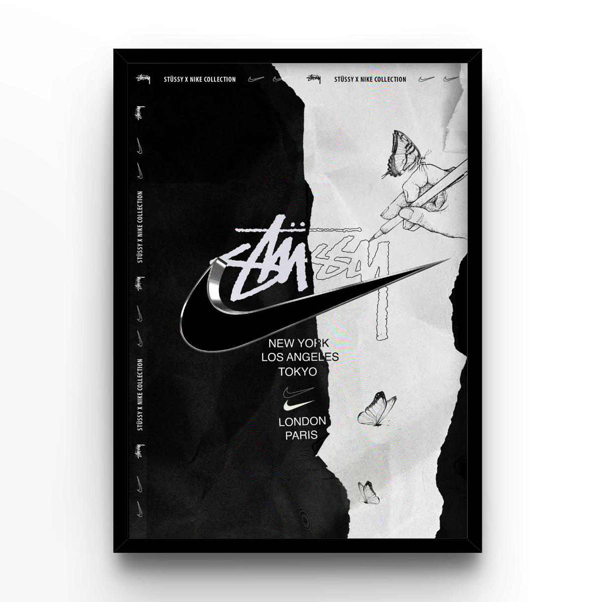 Posters Nike x Stussy for your room Only 11.95 Posters Base