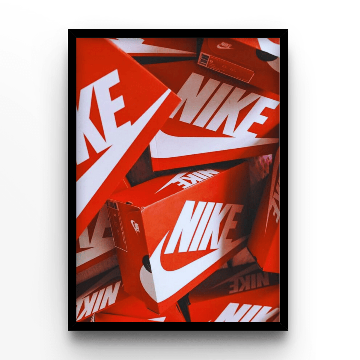 Nike Best Sneaker Box Print Shoe Wall Boxes Posters Nike Box Only – Posters Base