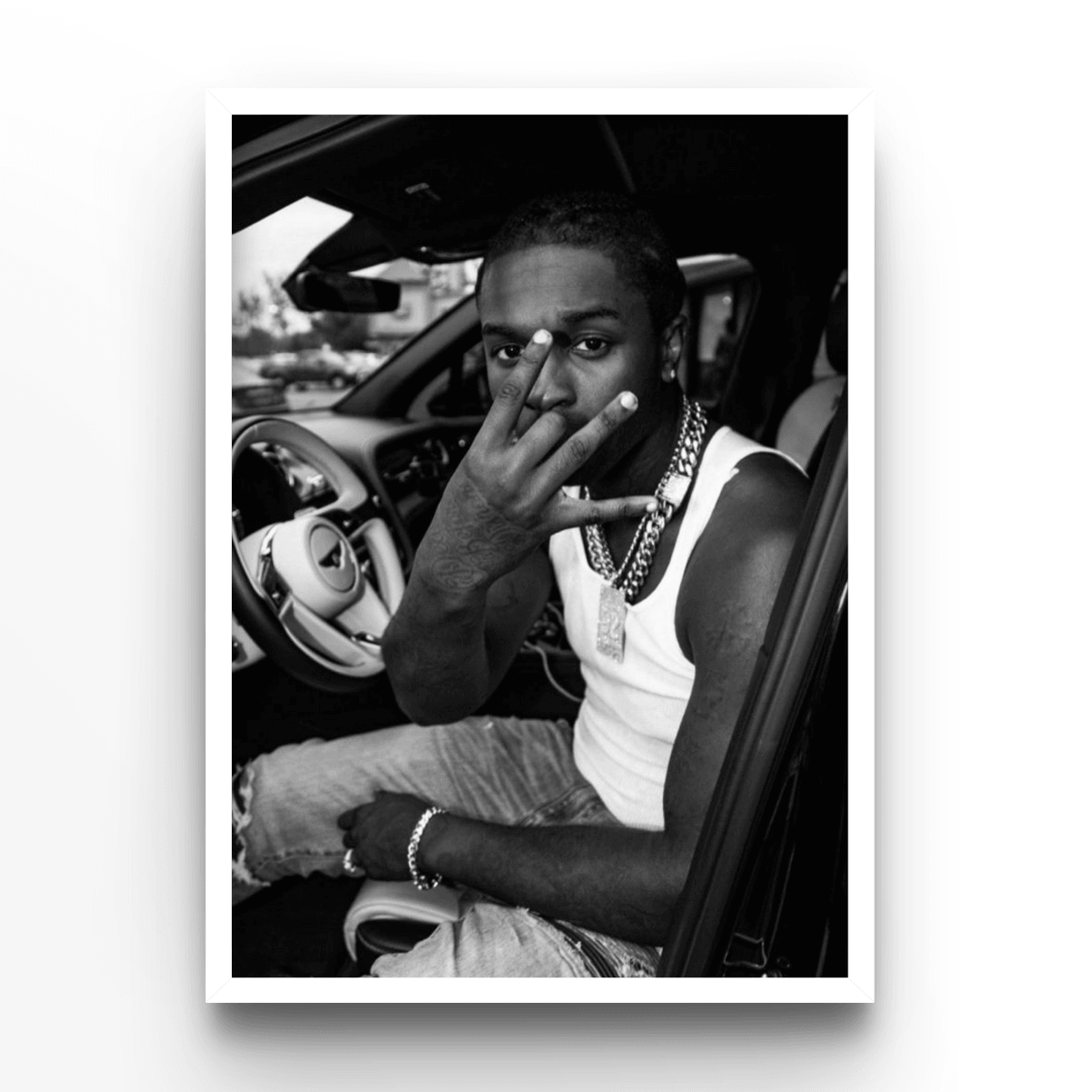 Pop Smoke - A4, A3, A2 Posters Base - Poster Print Shop / Art Prints / PostersBase