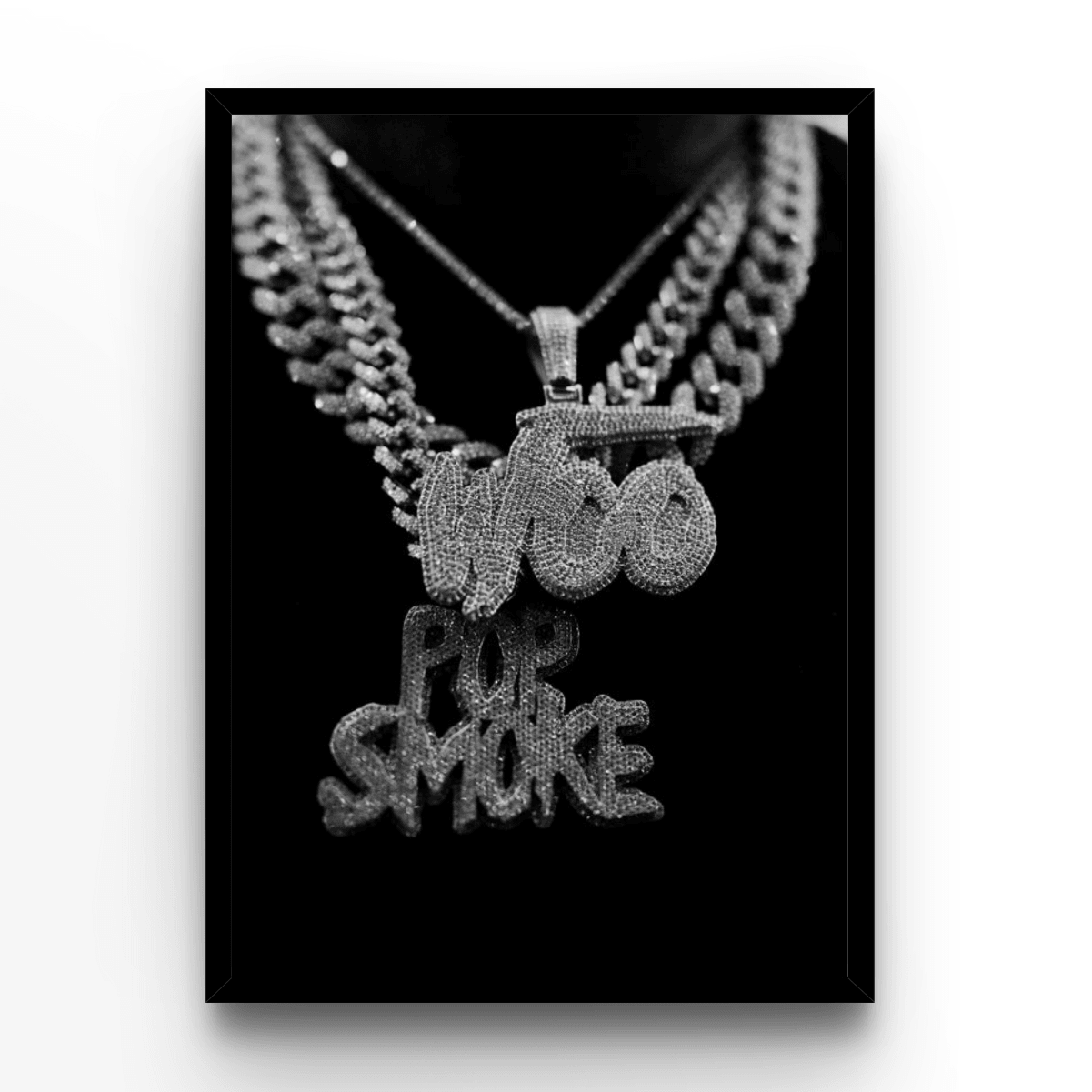 Pop Smoke Chainz - A4, A3, A2 Posters Base - Poster Print Shop / Art Prints / PostersBase
