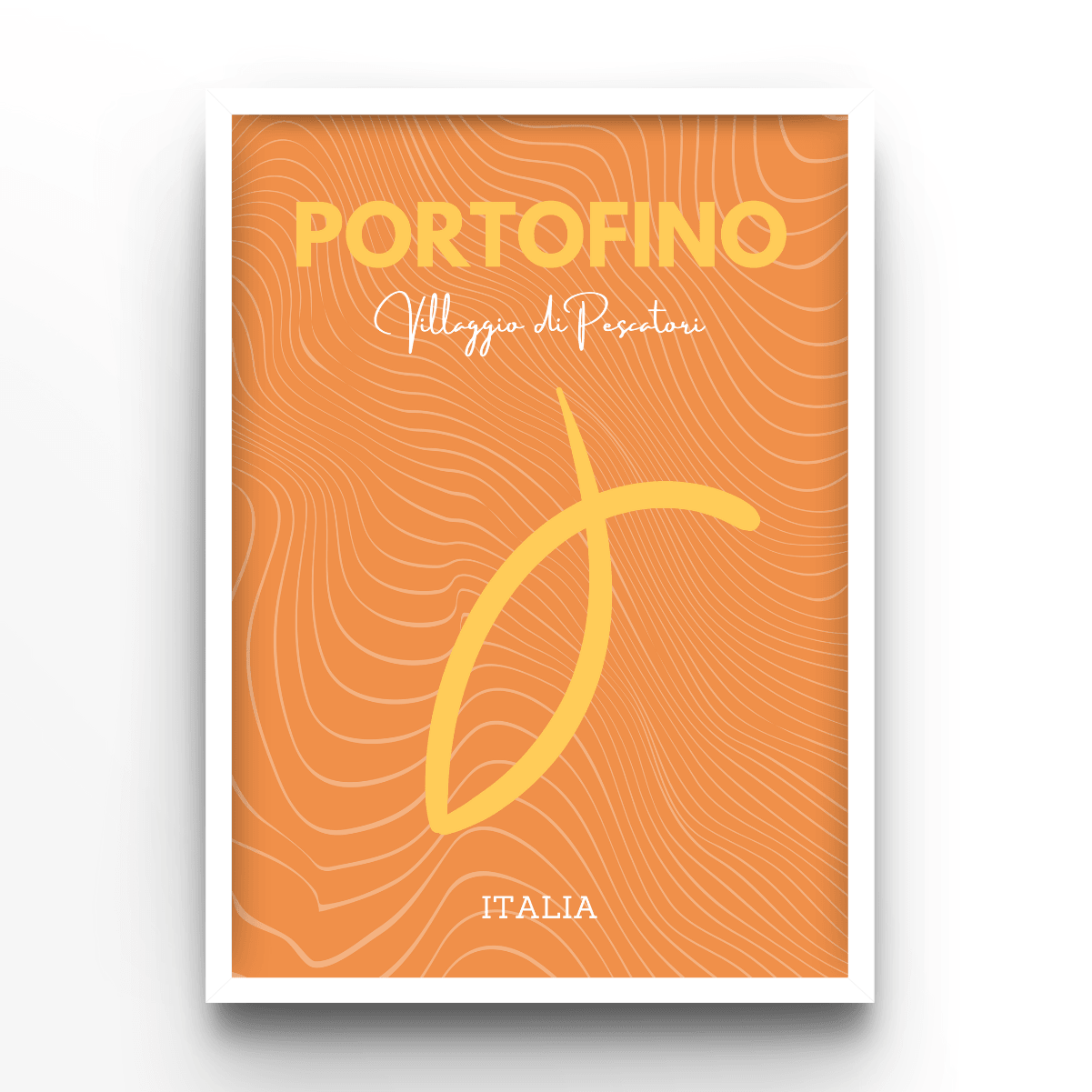 Portofino - A4, A3, A2 Posters Base - Poster Print Shop / Art Prints / PostersBase