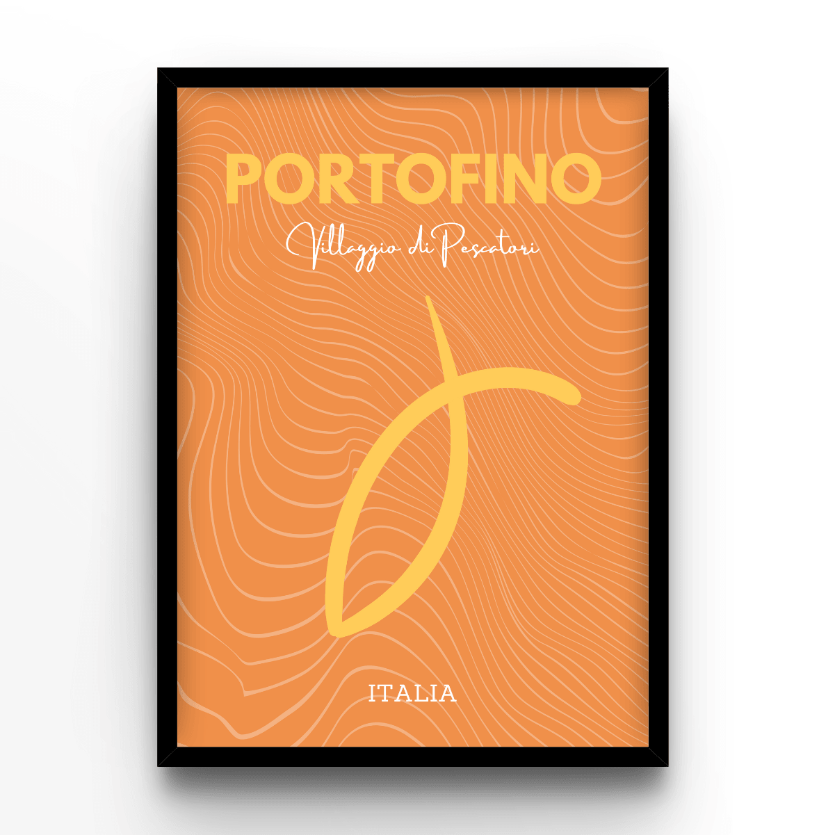 Portofino - A4, A3, A2 Posters Base - Poster Print Shop / Art Prints / PostersBase