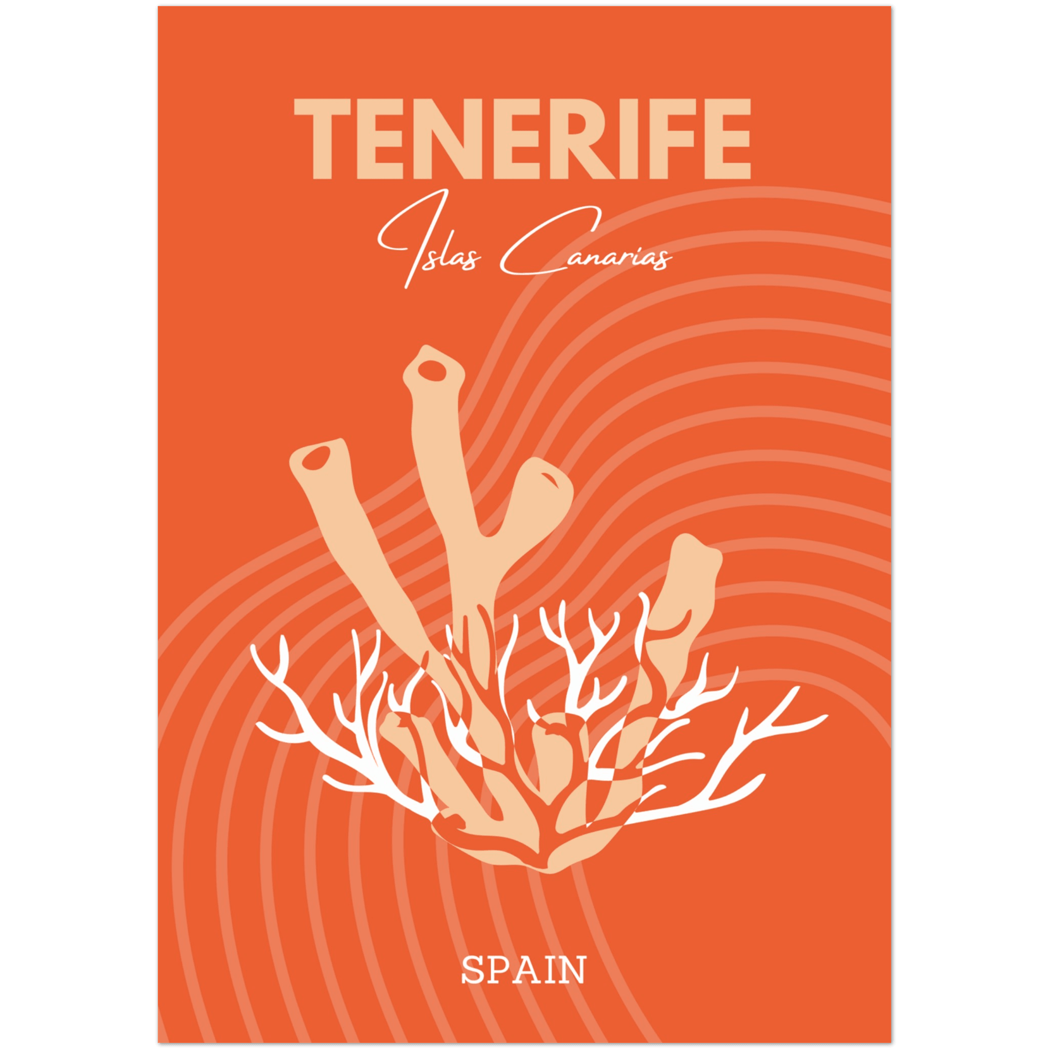 Tenerife - A4, A3, A2 Posters Base - Poster Print Shop / Art Prints / PostersBase