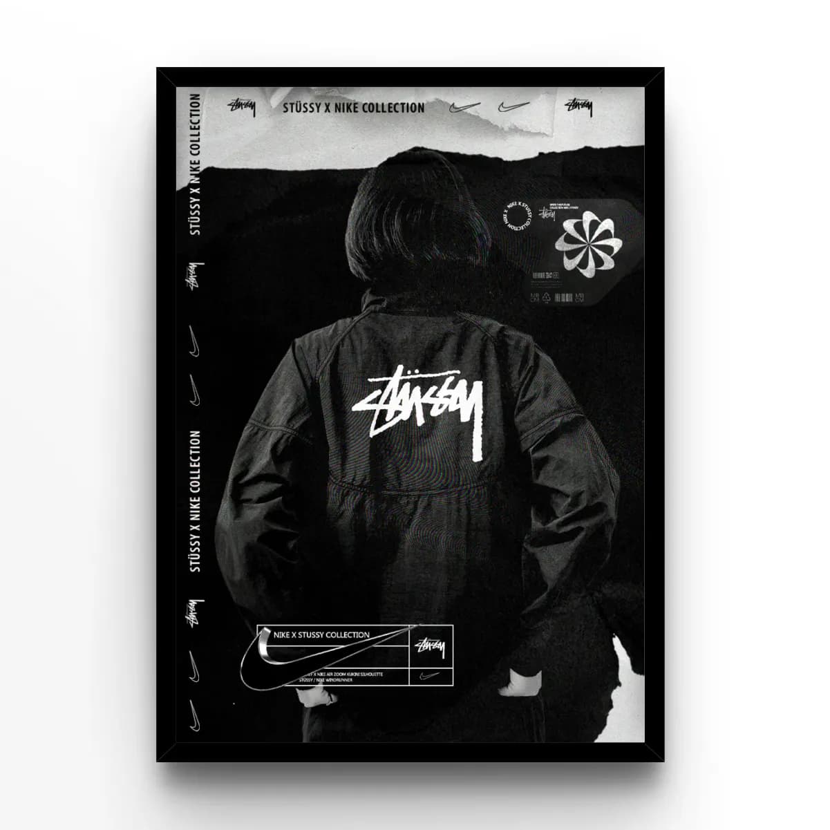 Nike Bäck - A4, A3, A2 Posters Base - Poster Print Shop / Art Prints / PostersBase