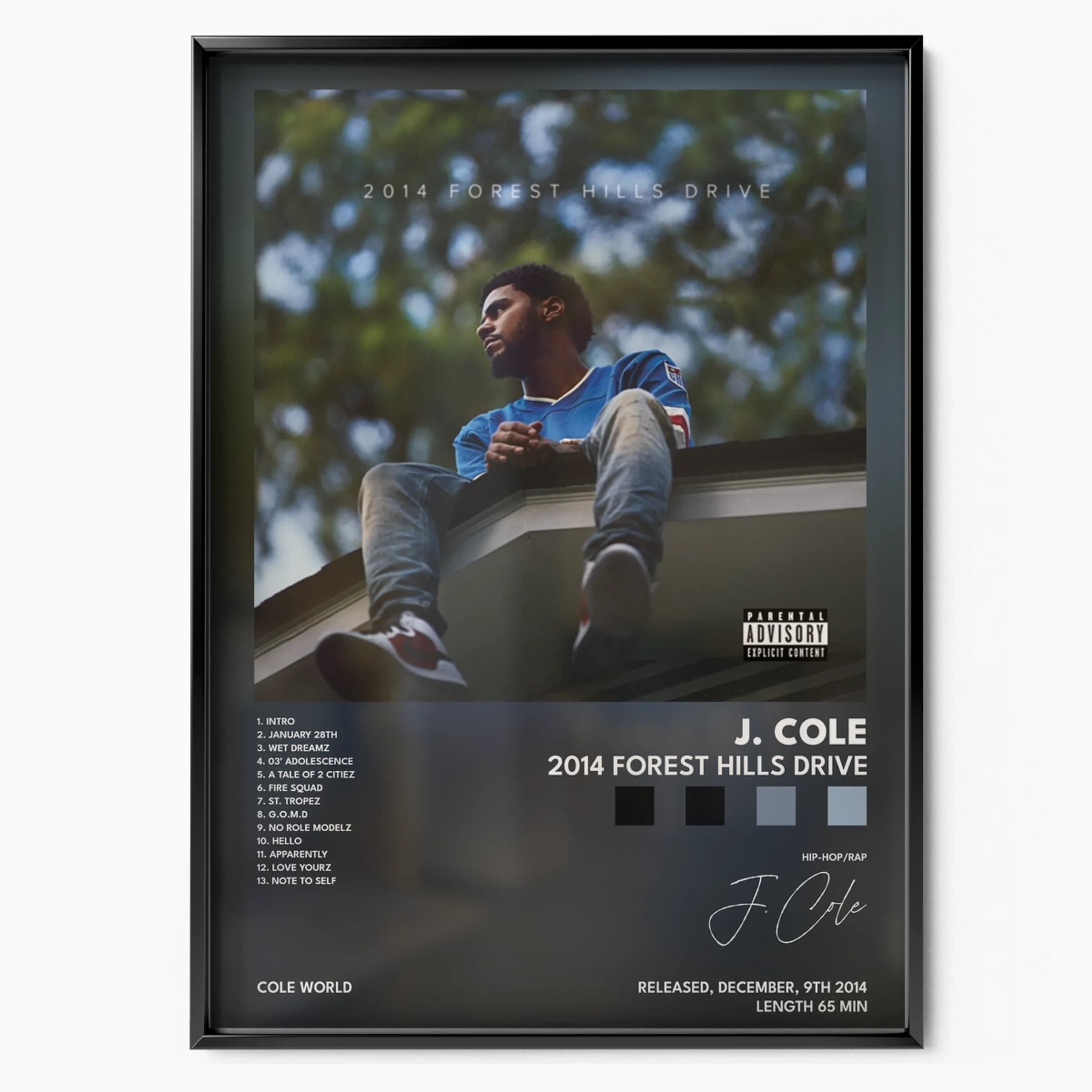 2014 Forest Hills Drive poster, Posters Base