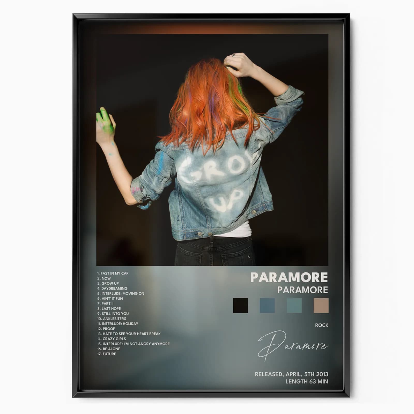 paramore Paramore poster