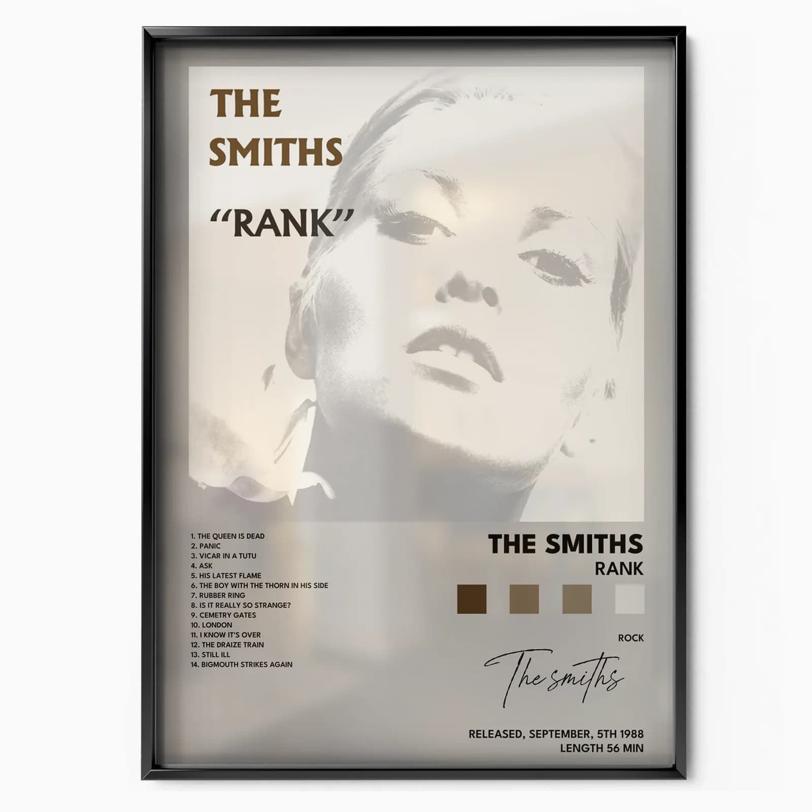 the smiths Rank poster