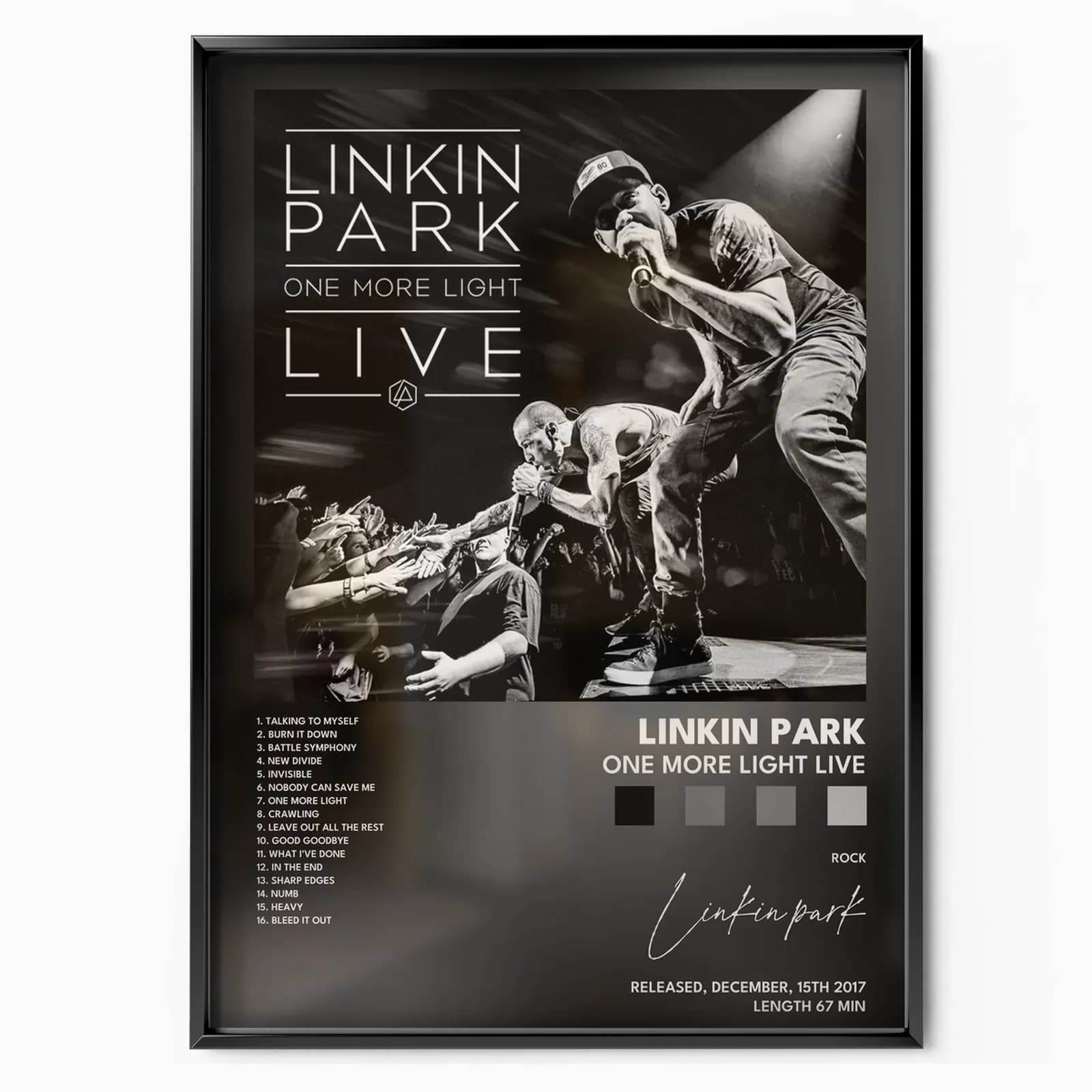 linkin park One More Light Live poster