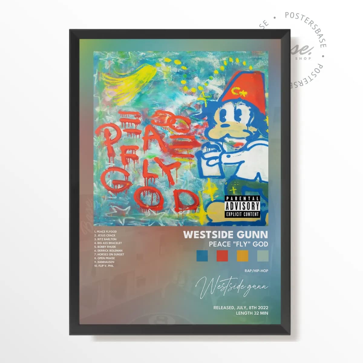 westside gunn Peace Fly God poster