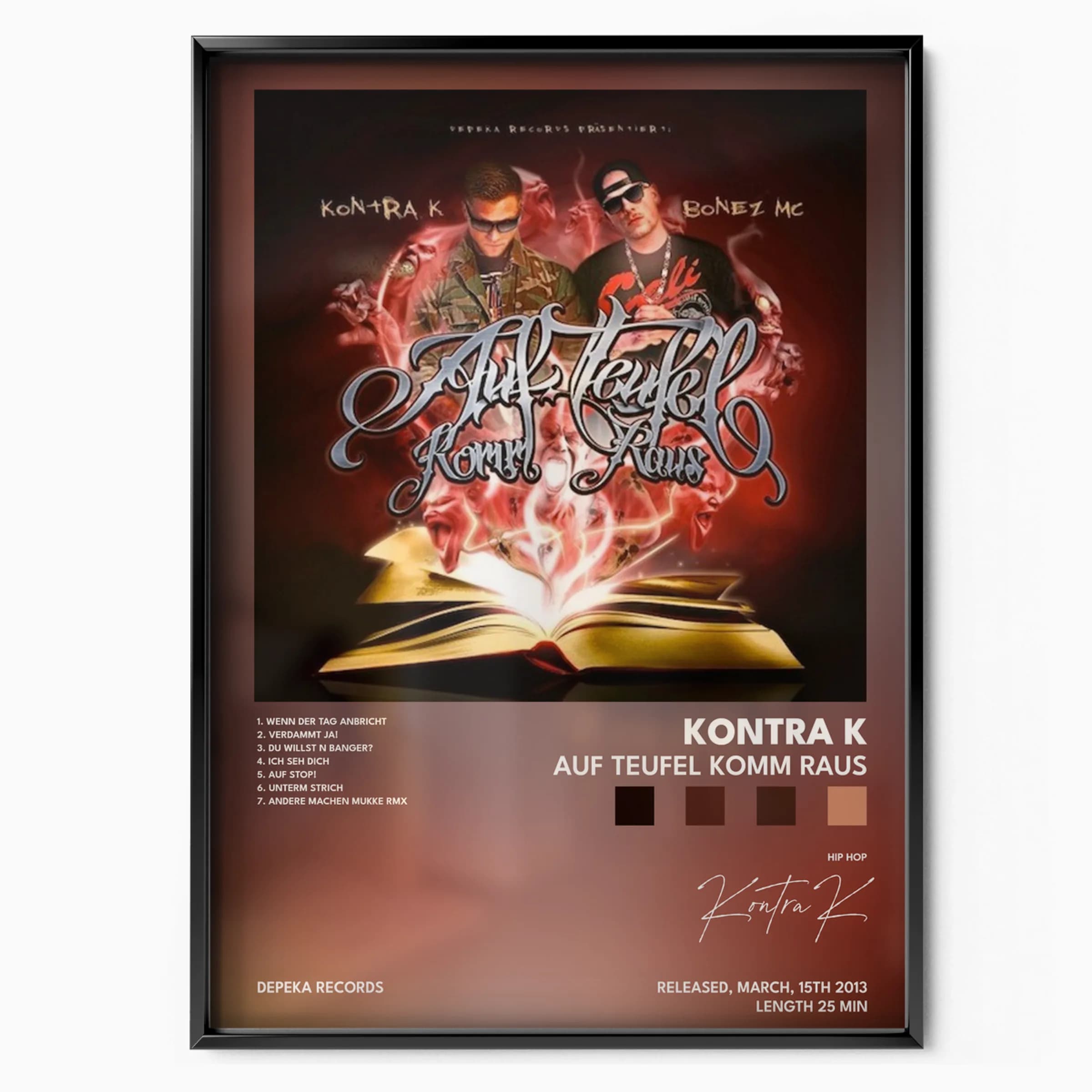 Auf Teufel Komm Raus poster, Posters Base