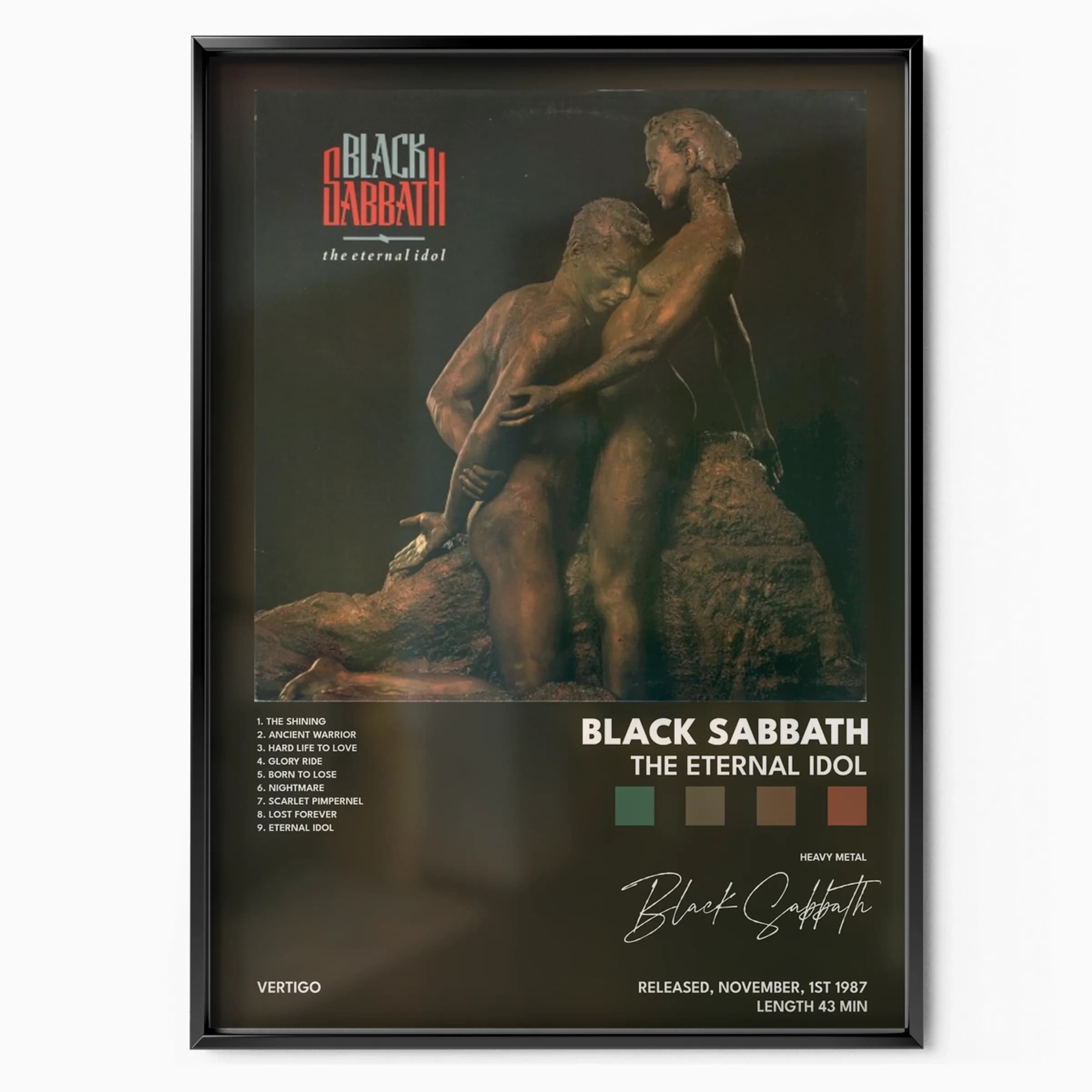 The Eternal Idol poster, Posters Base