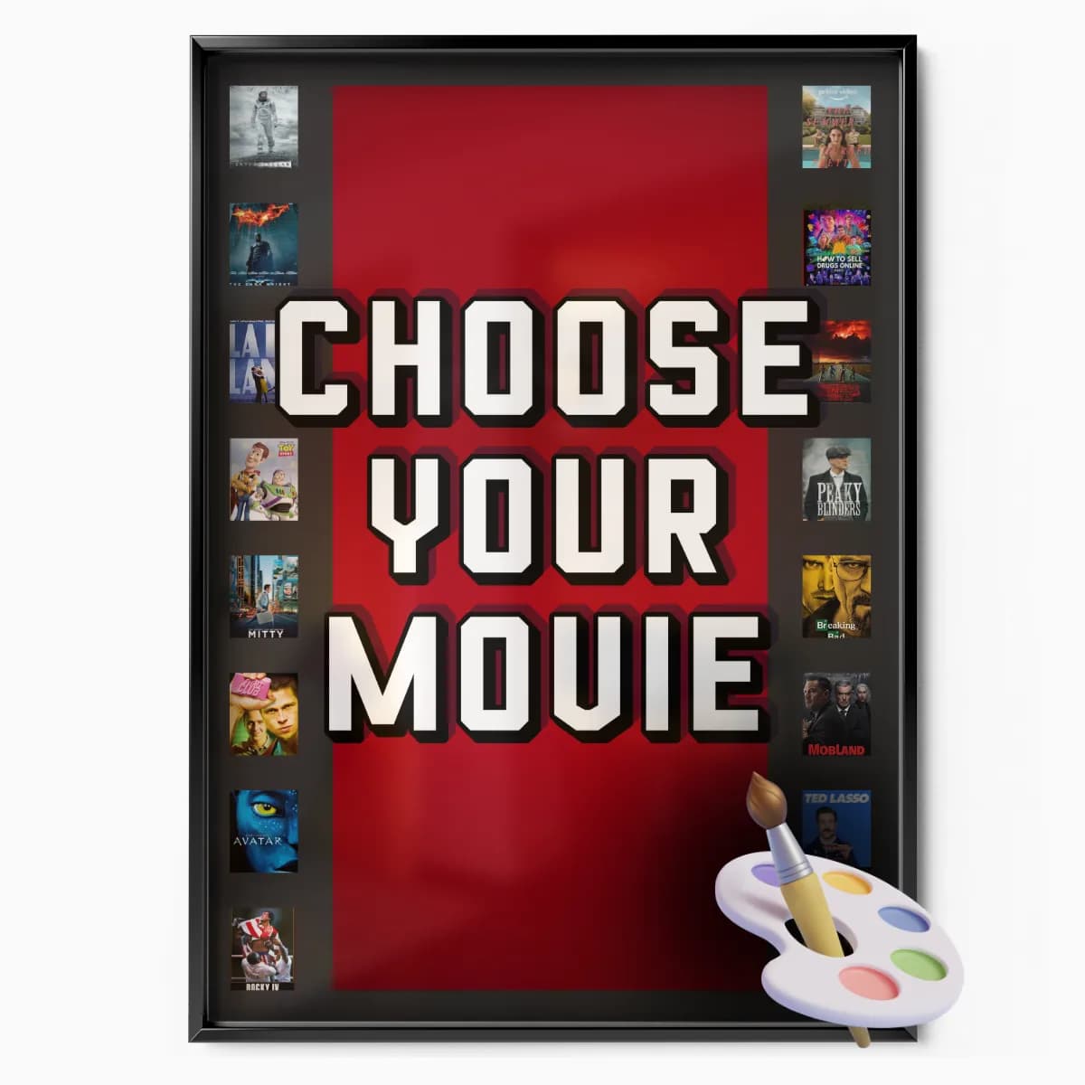 CHOOSE YOUR MOVIE ( 100% Personalised )