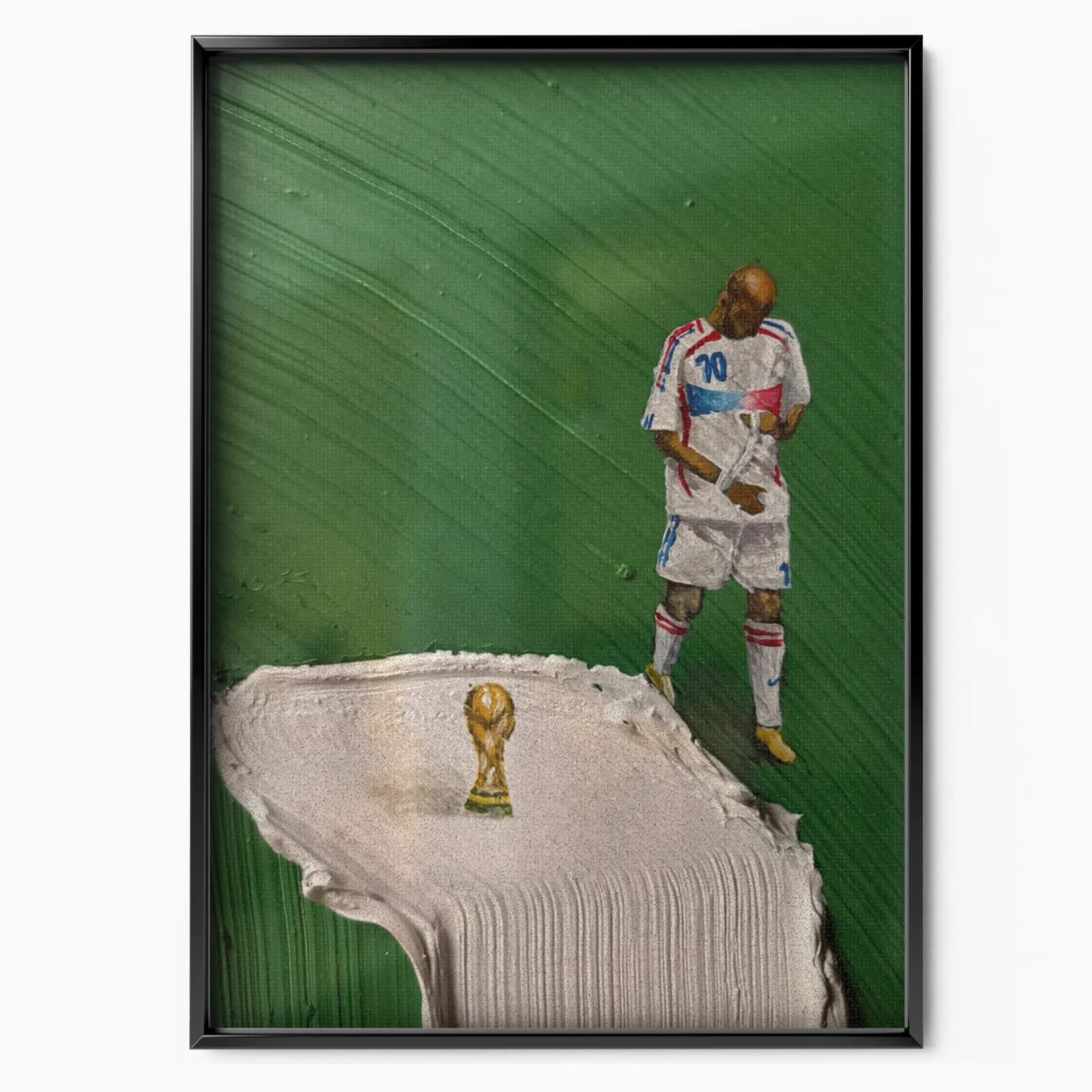 Zinedine Zidane - World Cup 2006 Walk Poster