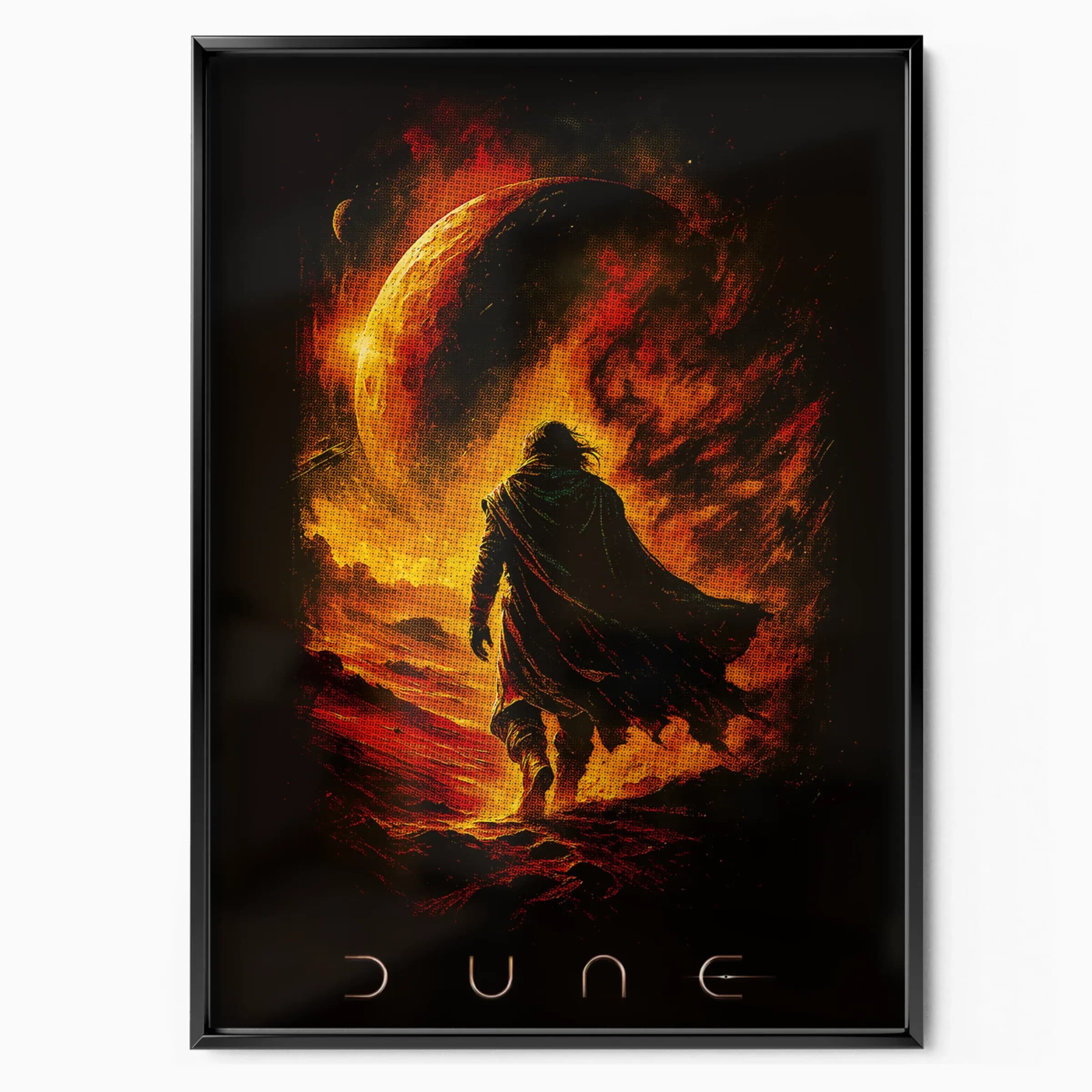 Dune Poster Paul Atreides poster in black frame — Posters Base official poster shop