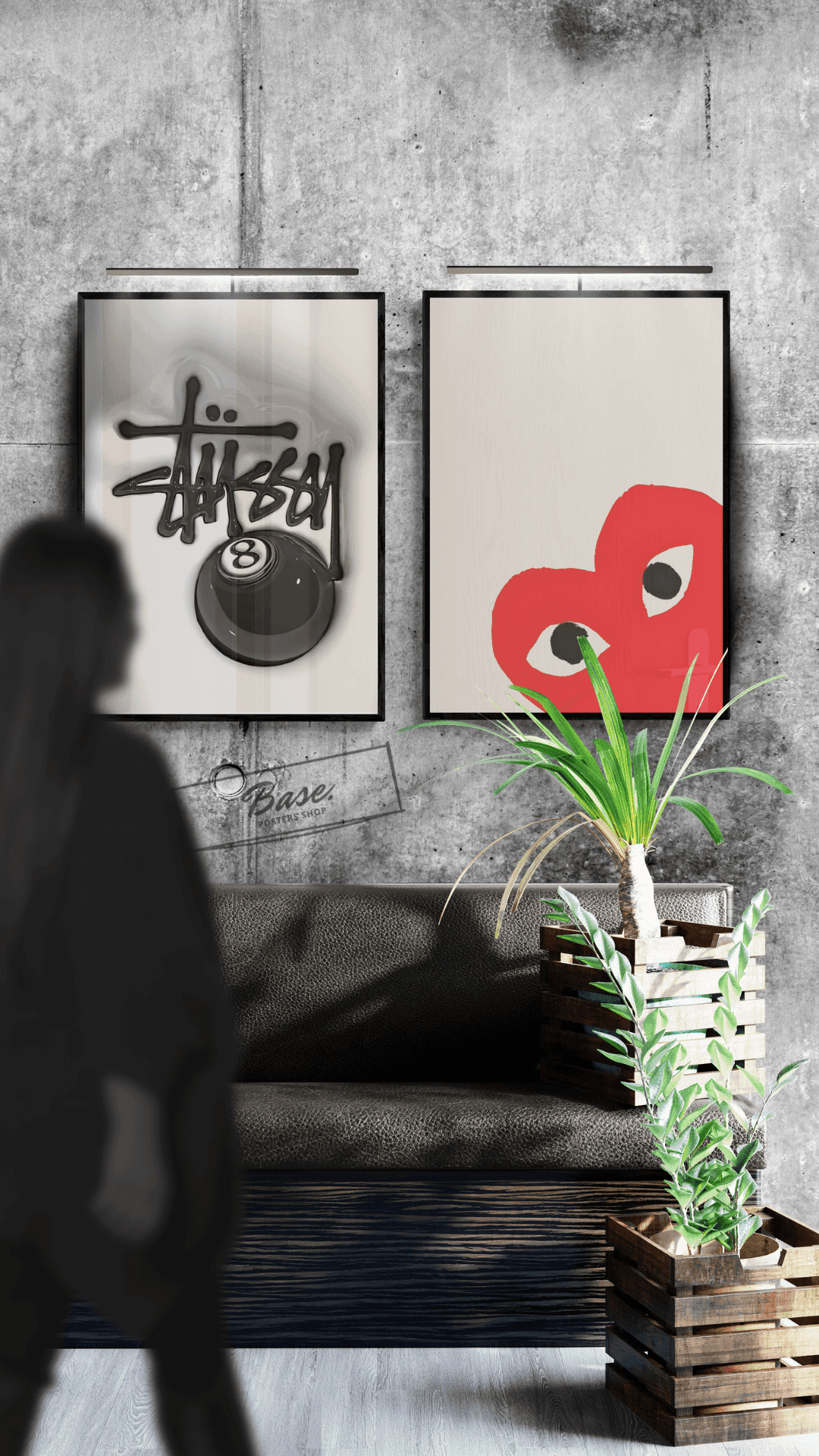 Stüssy x Comme des Garçons poster bundle
