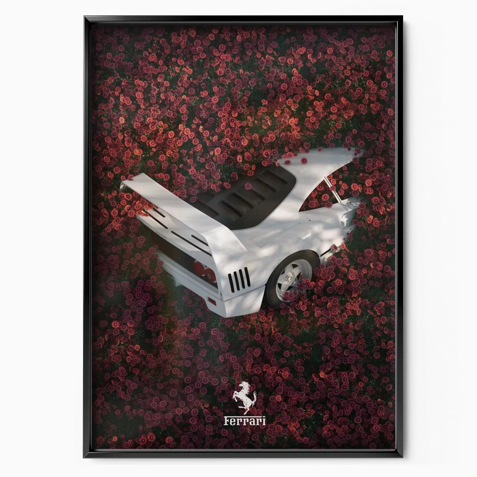 Ferrari F40 Flowers