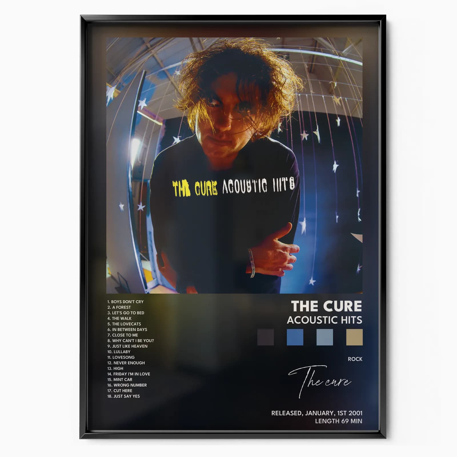 the cure Acoustic Hits poster