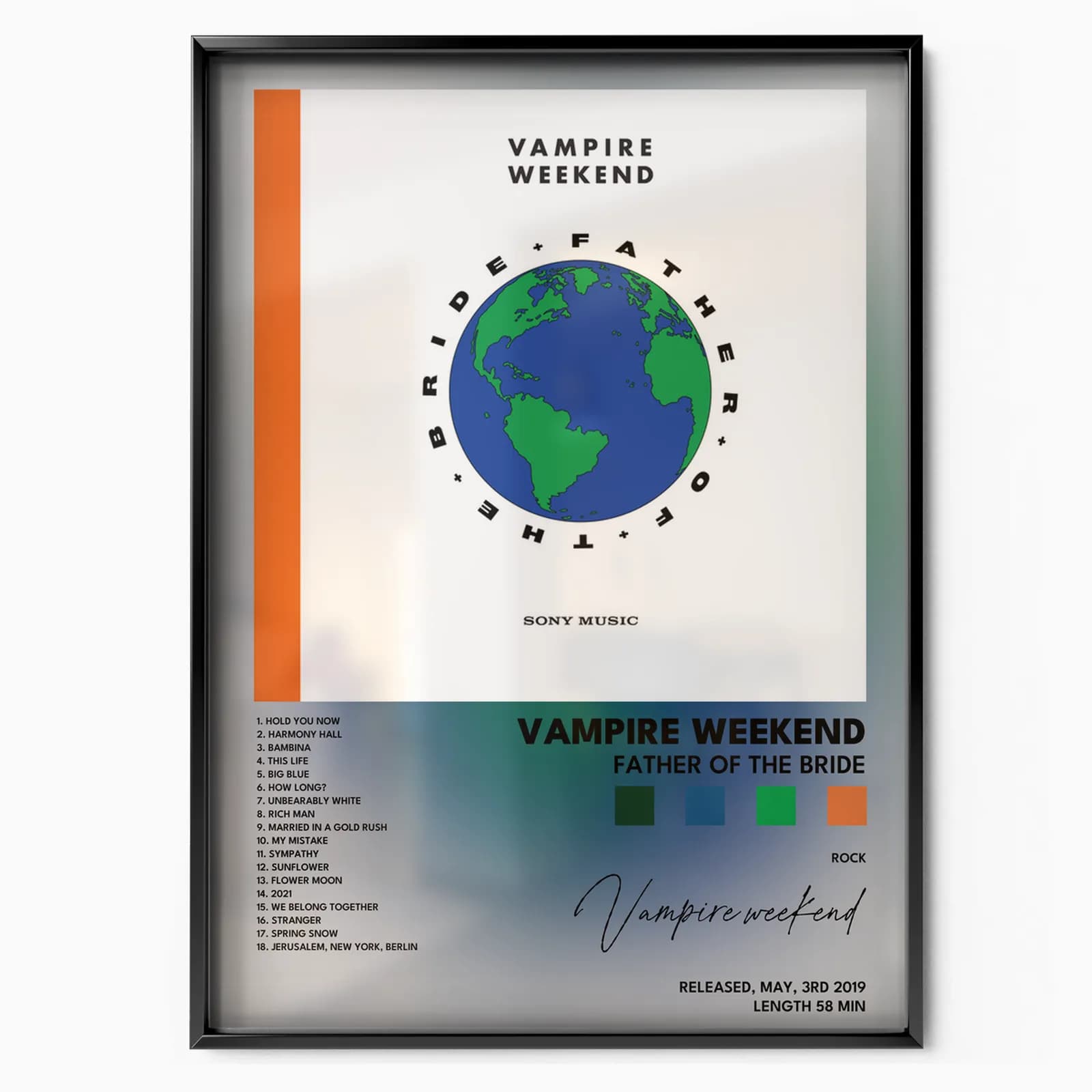 vampire weekend Father of the Bride poster