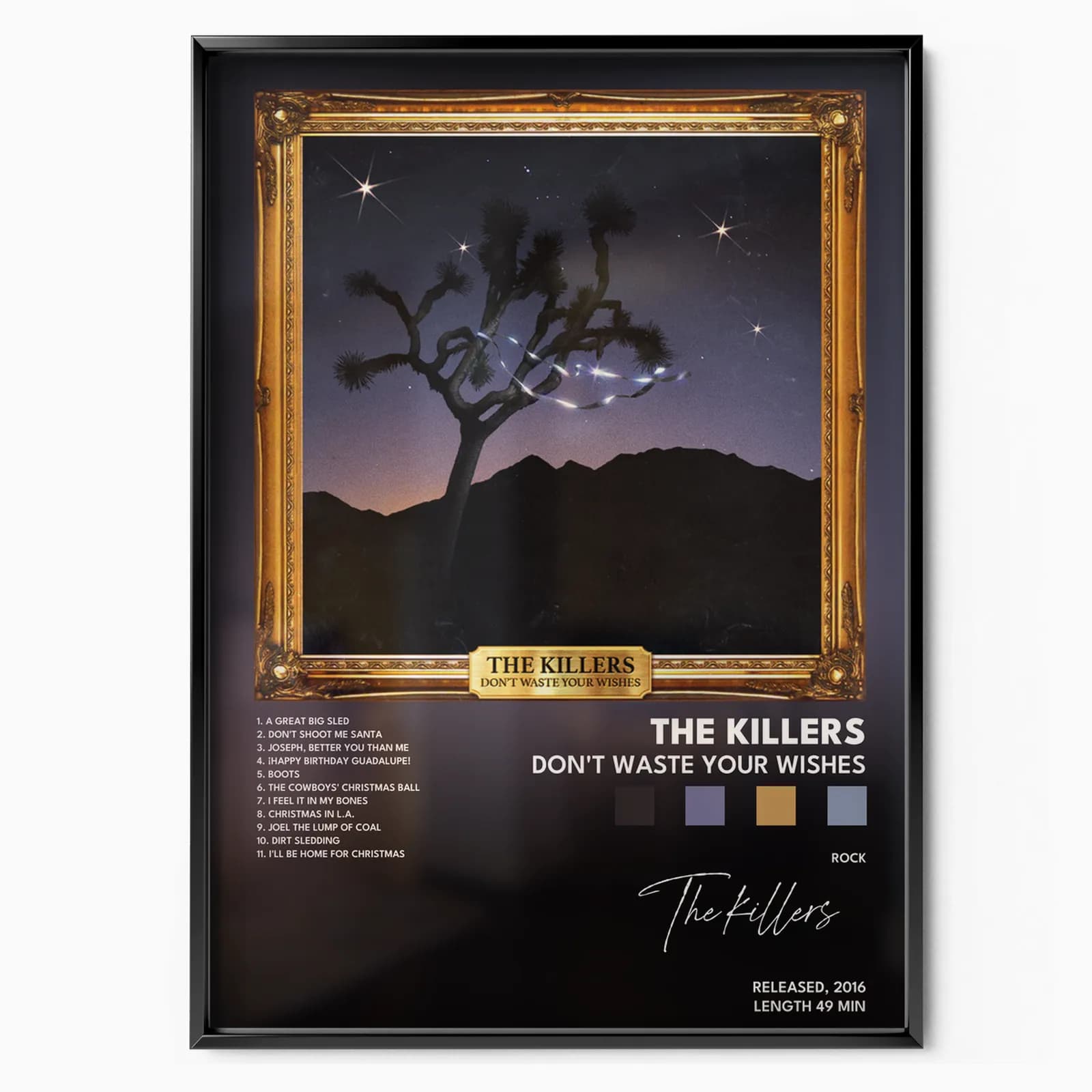 the killers Dont Waste Your Wishes poster