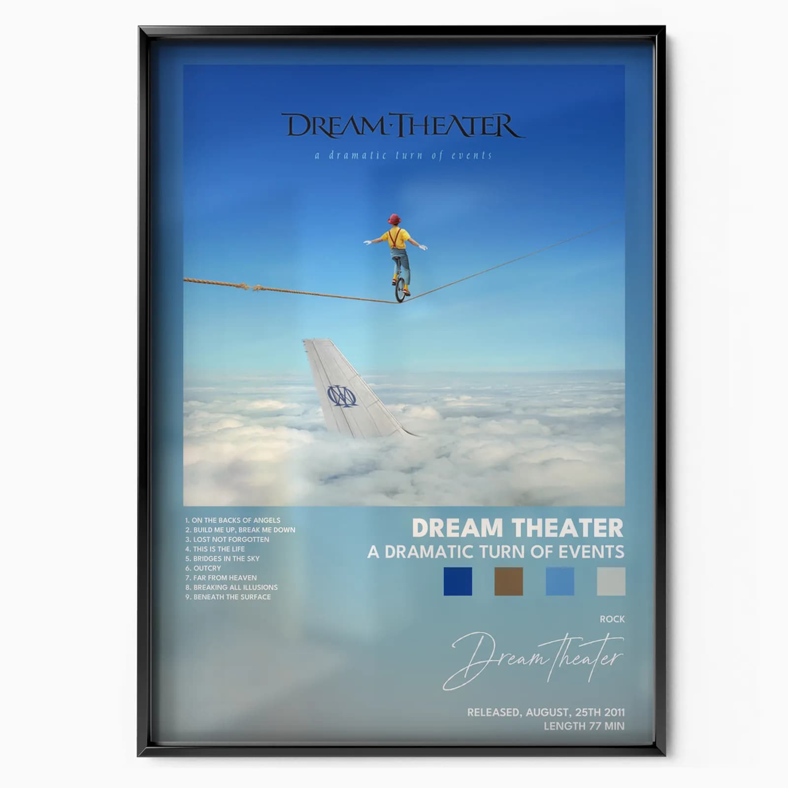 dream theater A Dramatic Turn of Events poster