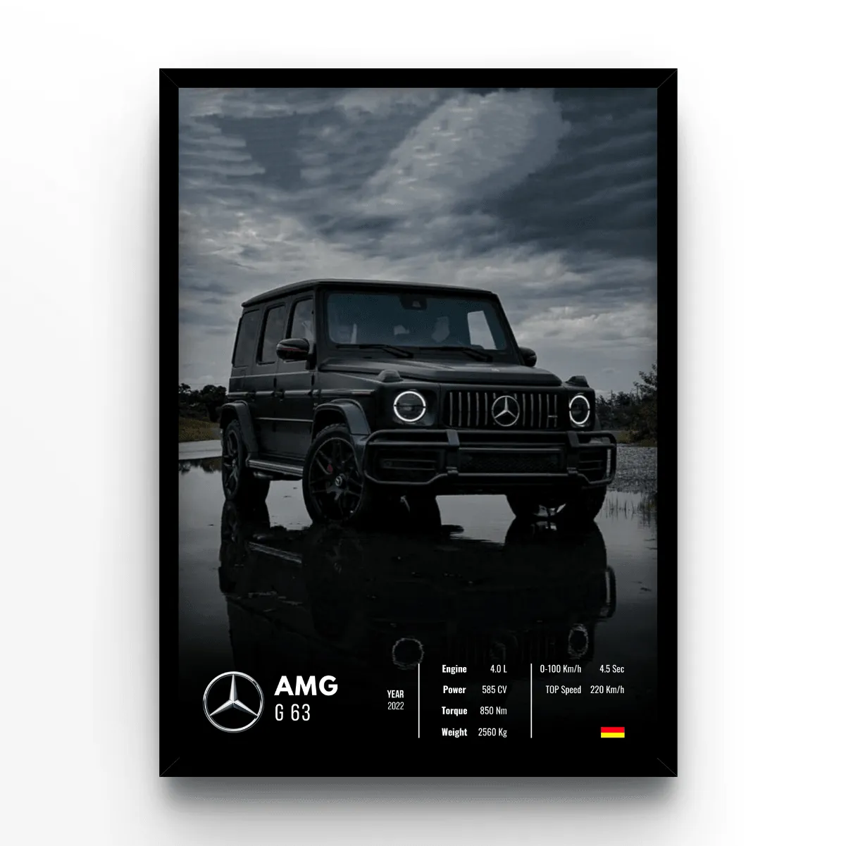 Mercedes AMG G 63 Collector - A4, A3, A2 Posters Base - Poster Print Shop / Art Prints / PostersBase