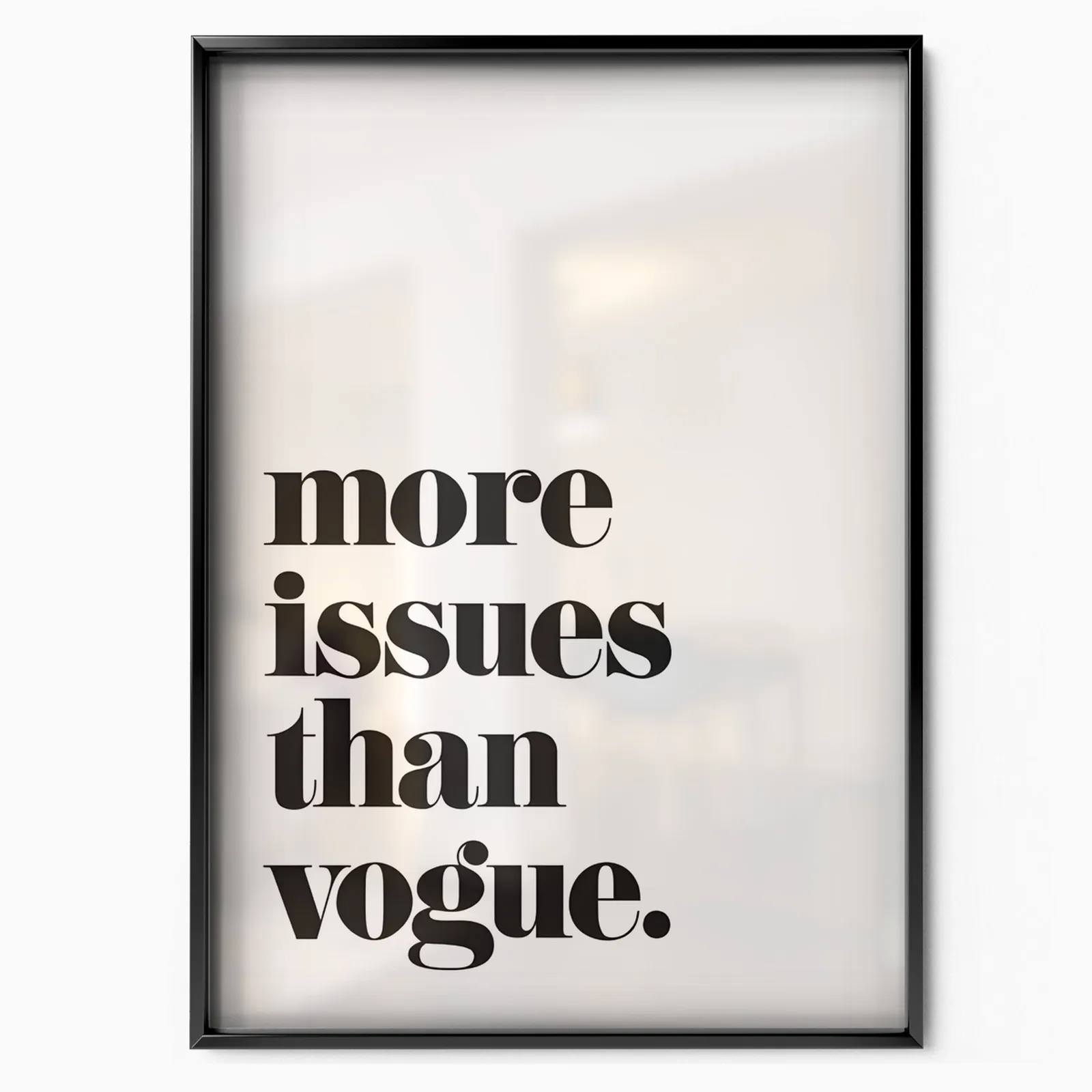 more issues than vogue