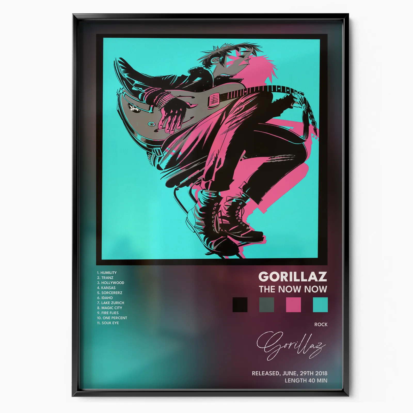 gorillaz The Now Now poster