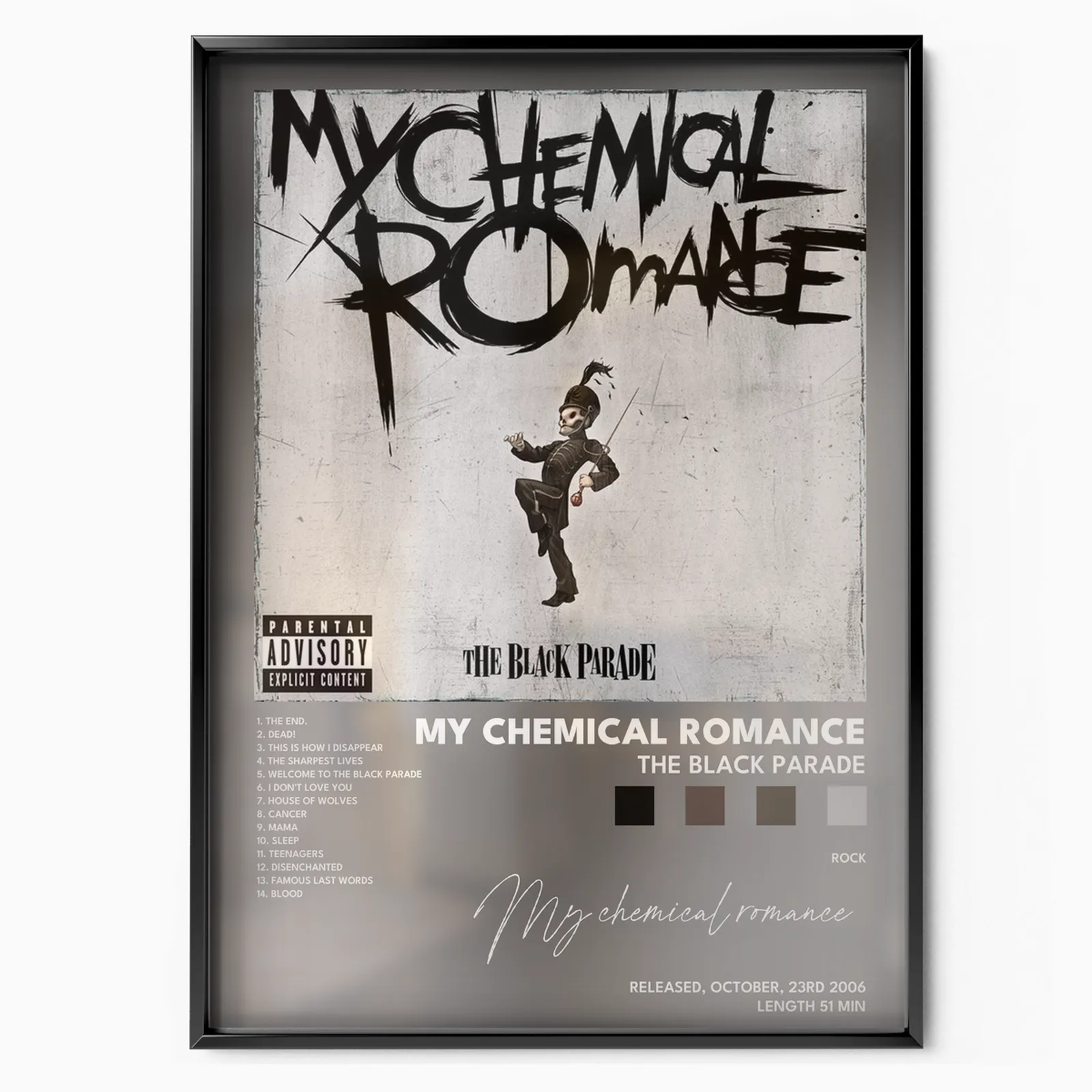 my chemical romance The Black Parade poster