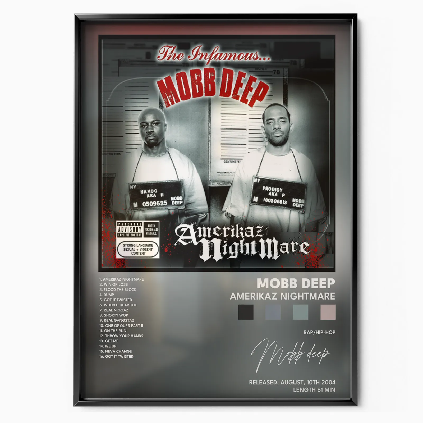 mobb deep Amerikaz Nightmare poster