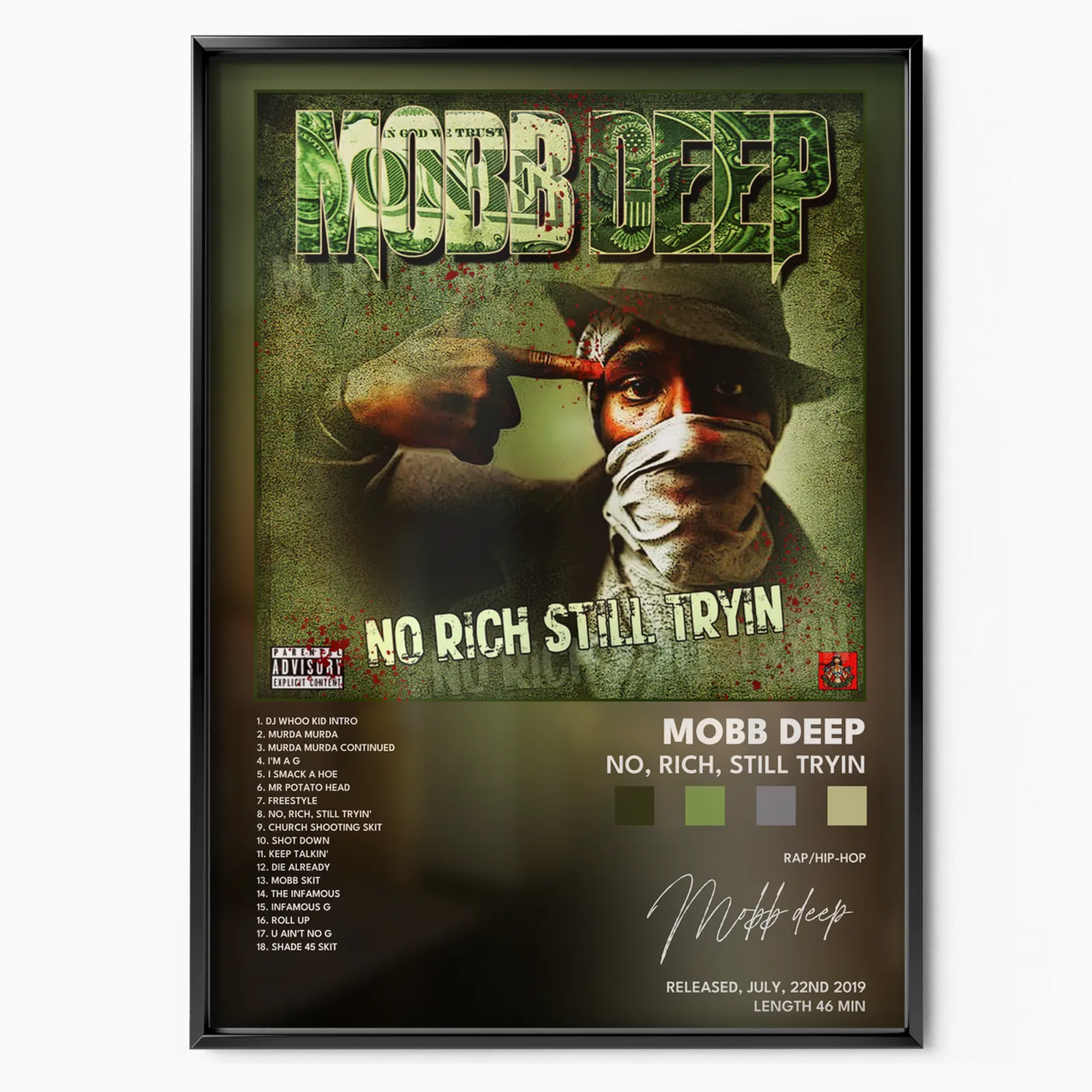 mobb deep No Rich Still Tryin poster