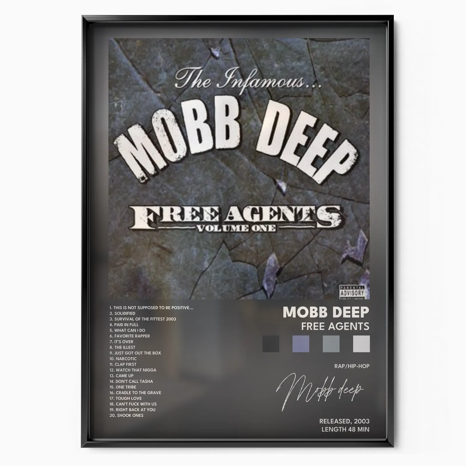 mobb deep Free Agents poster