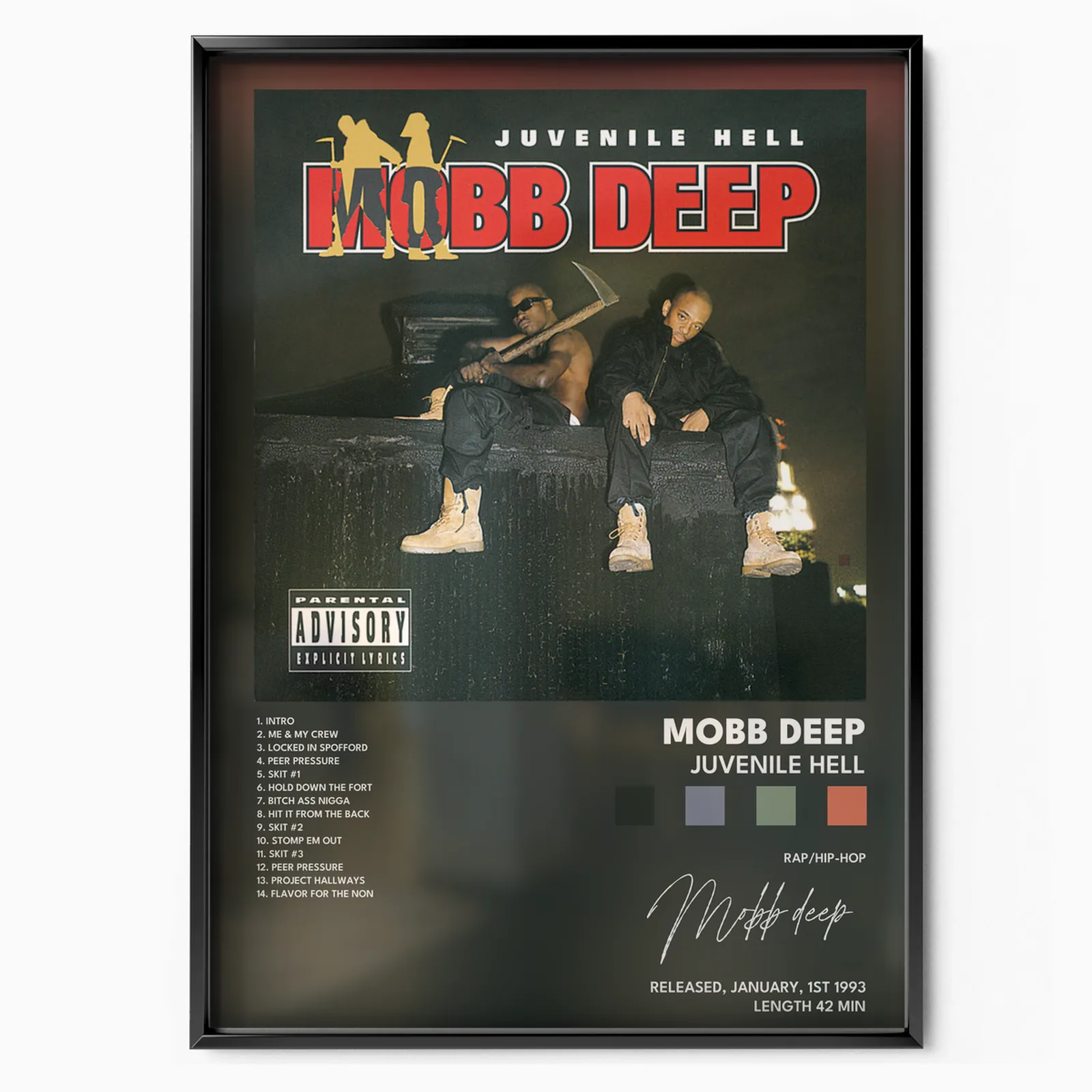 mobb deep Juvenile Hell poster