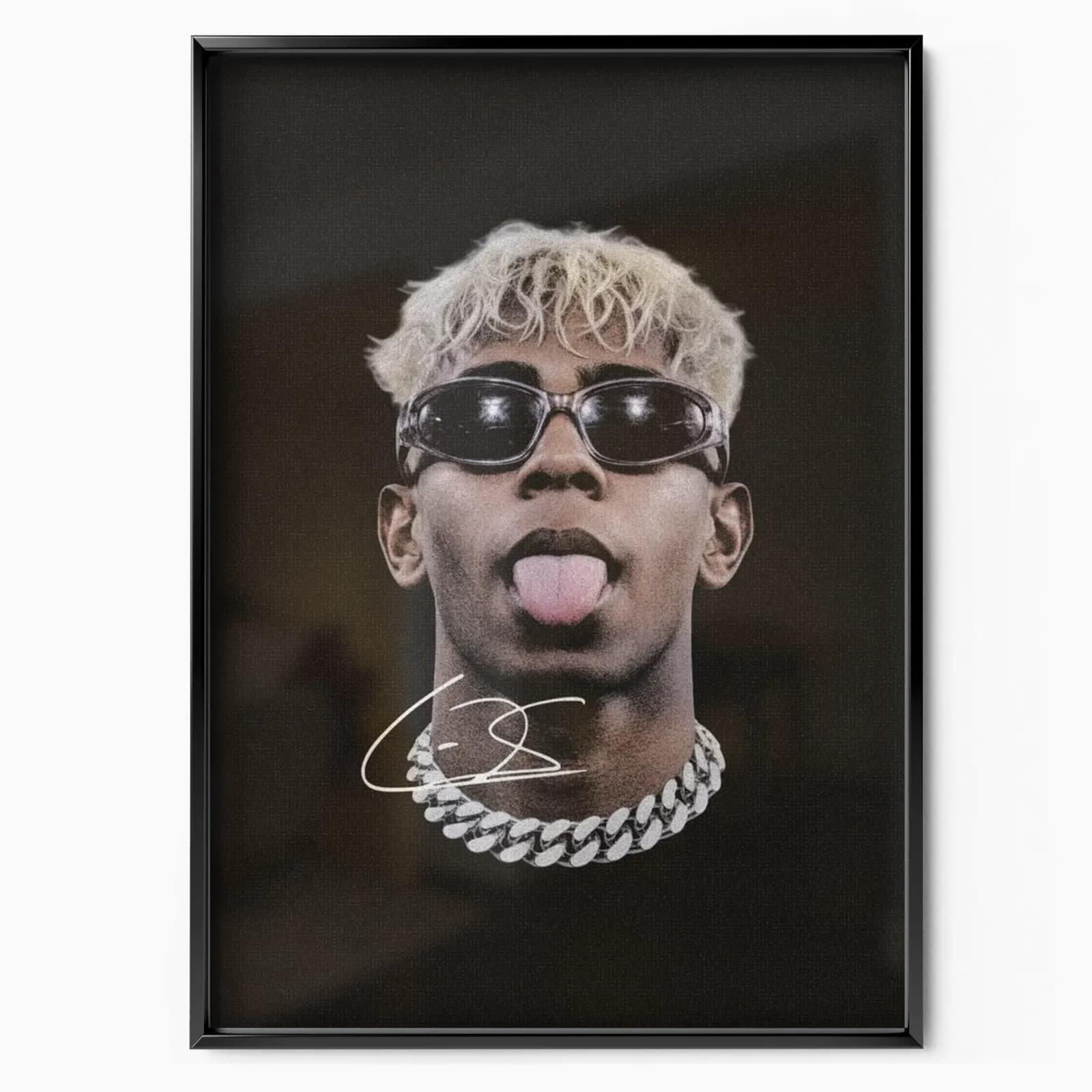 Lamine Yamal - Blonde Icon Poster