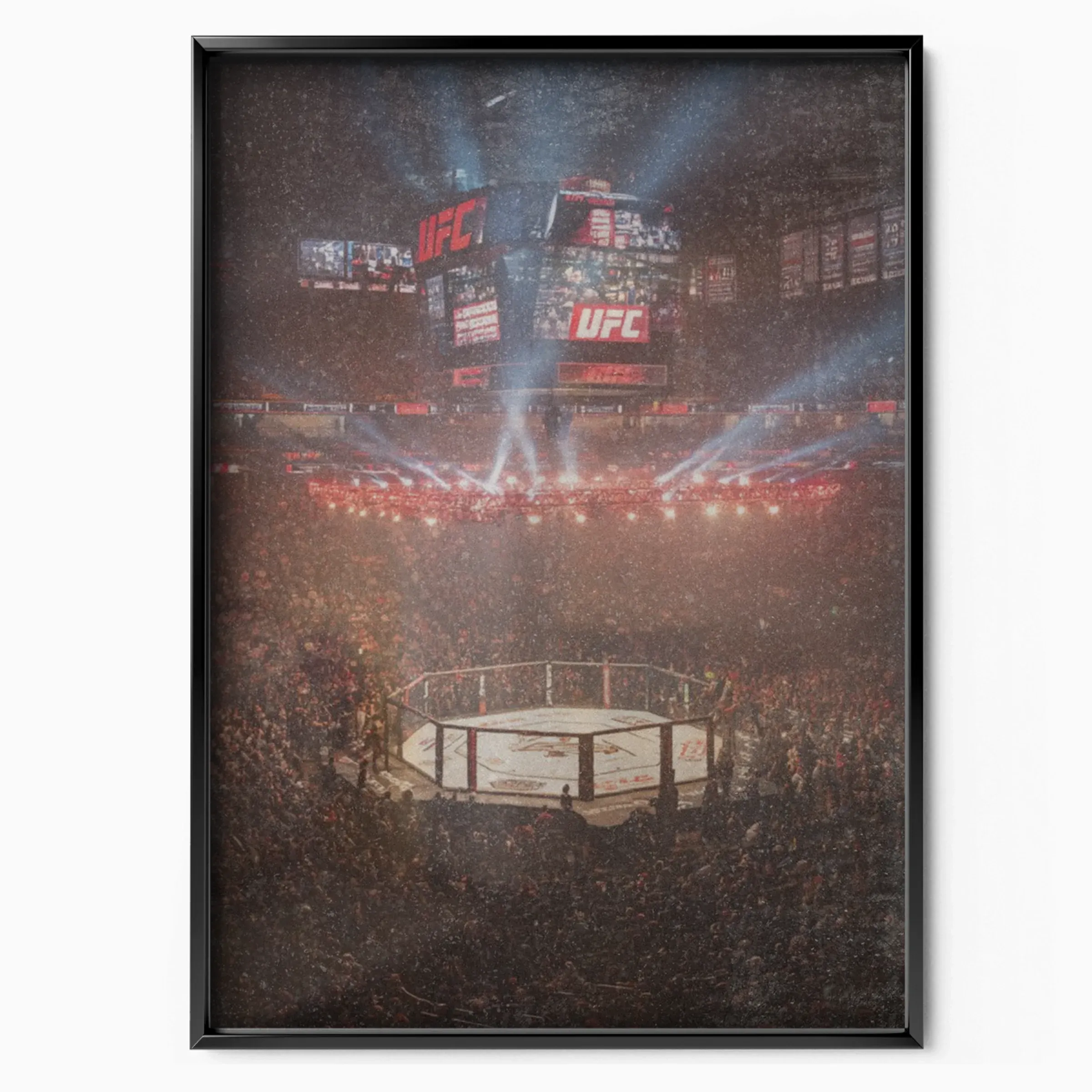 UFC - Fight Night poster in black frame