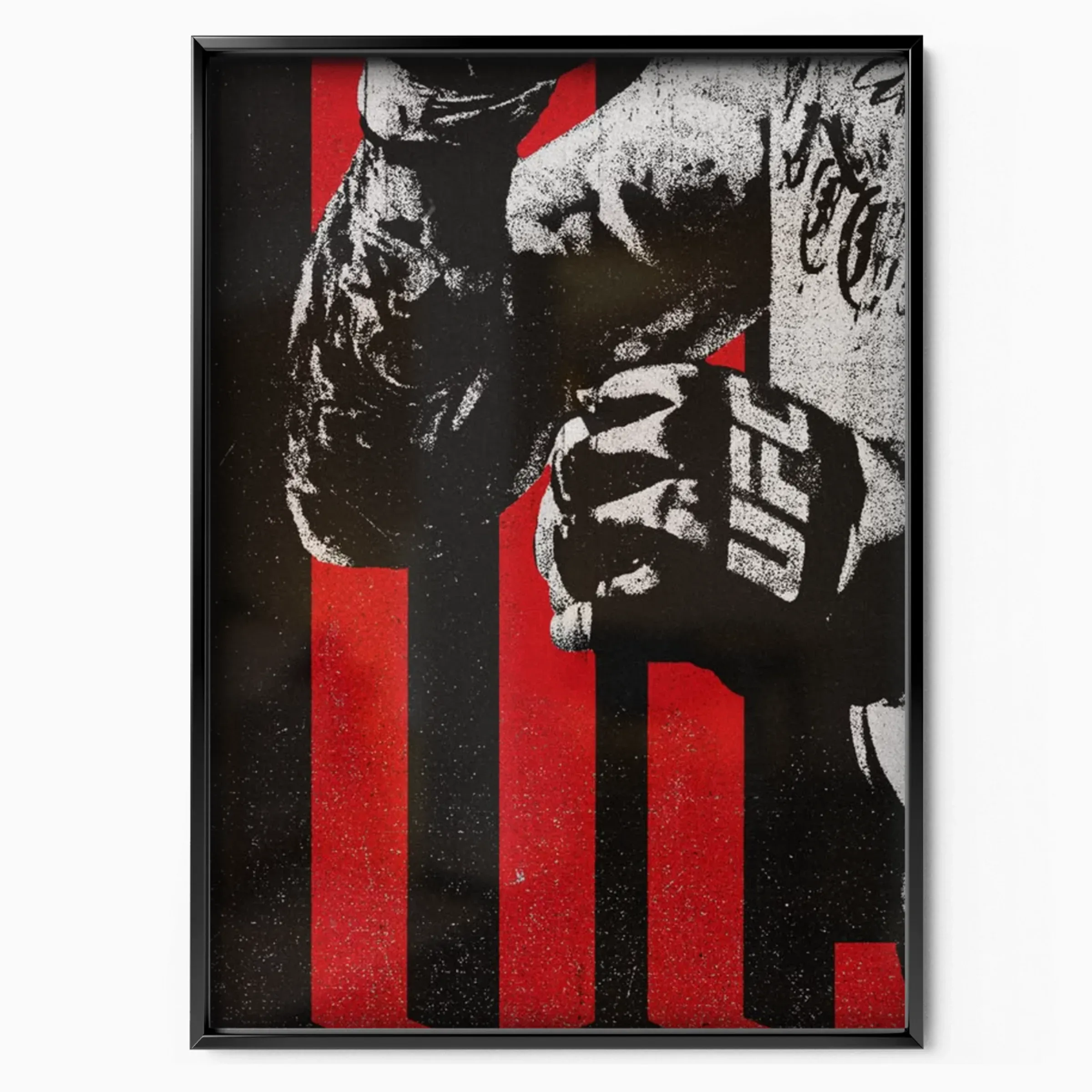 UFC - The Fist poster in black frame