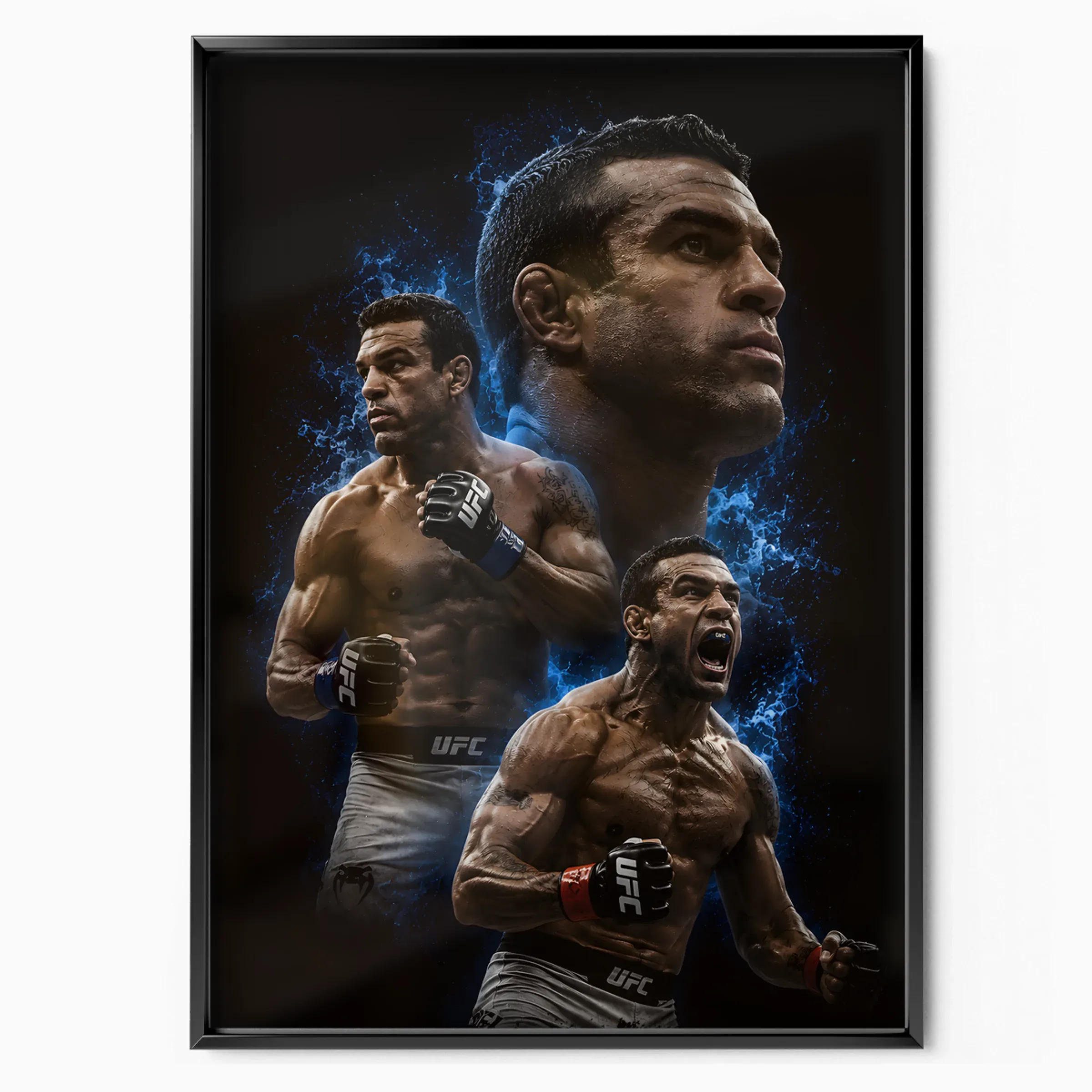 Vitor Belfort Poster The Phenom poster in black frame — Posters Base official poster shop