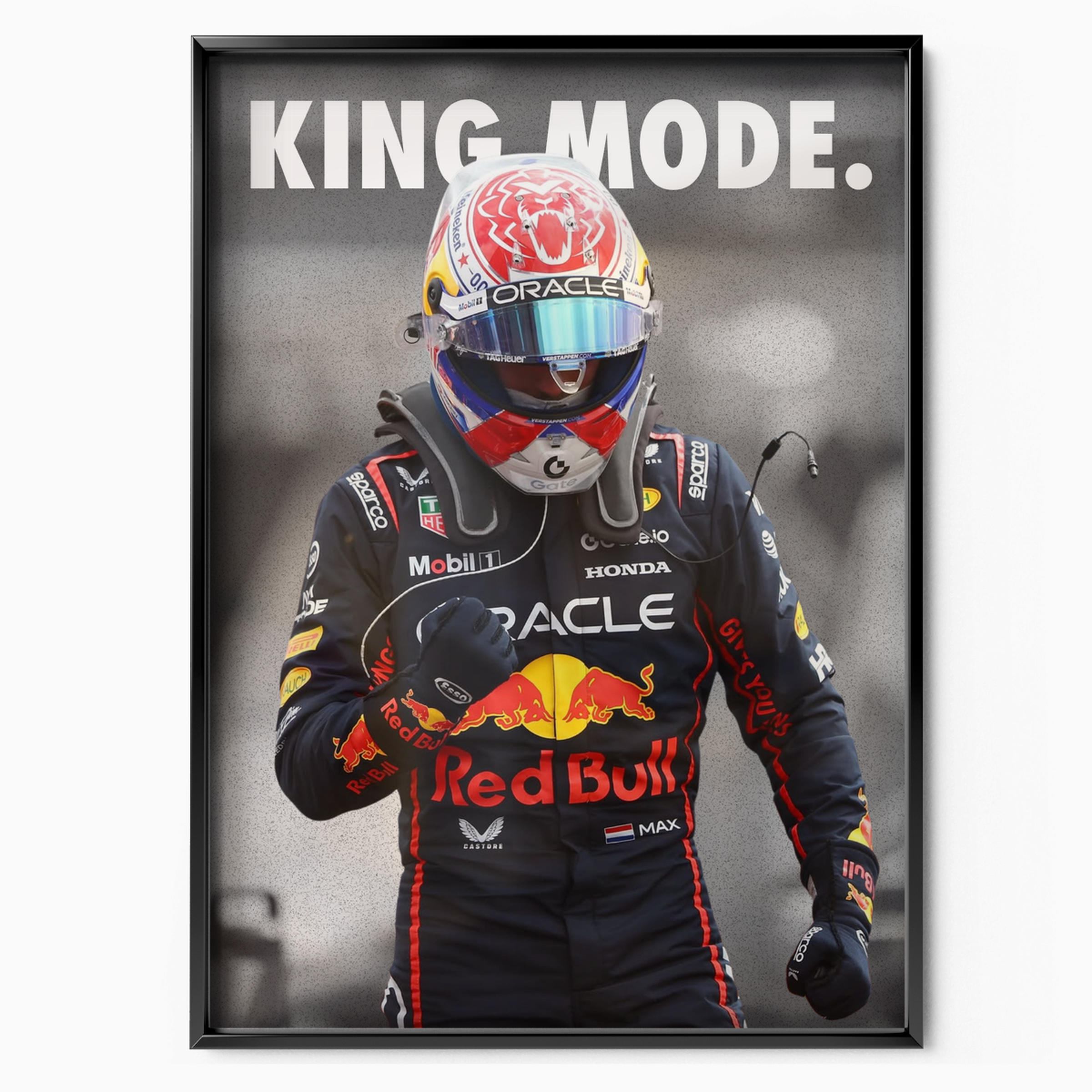 Max Verstappen 'king Mode'
