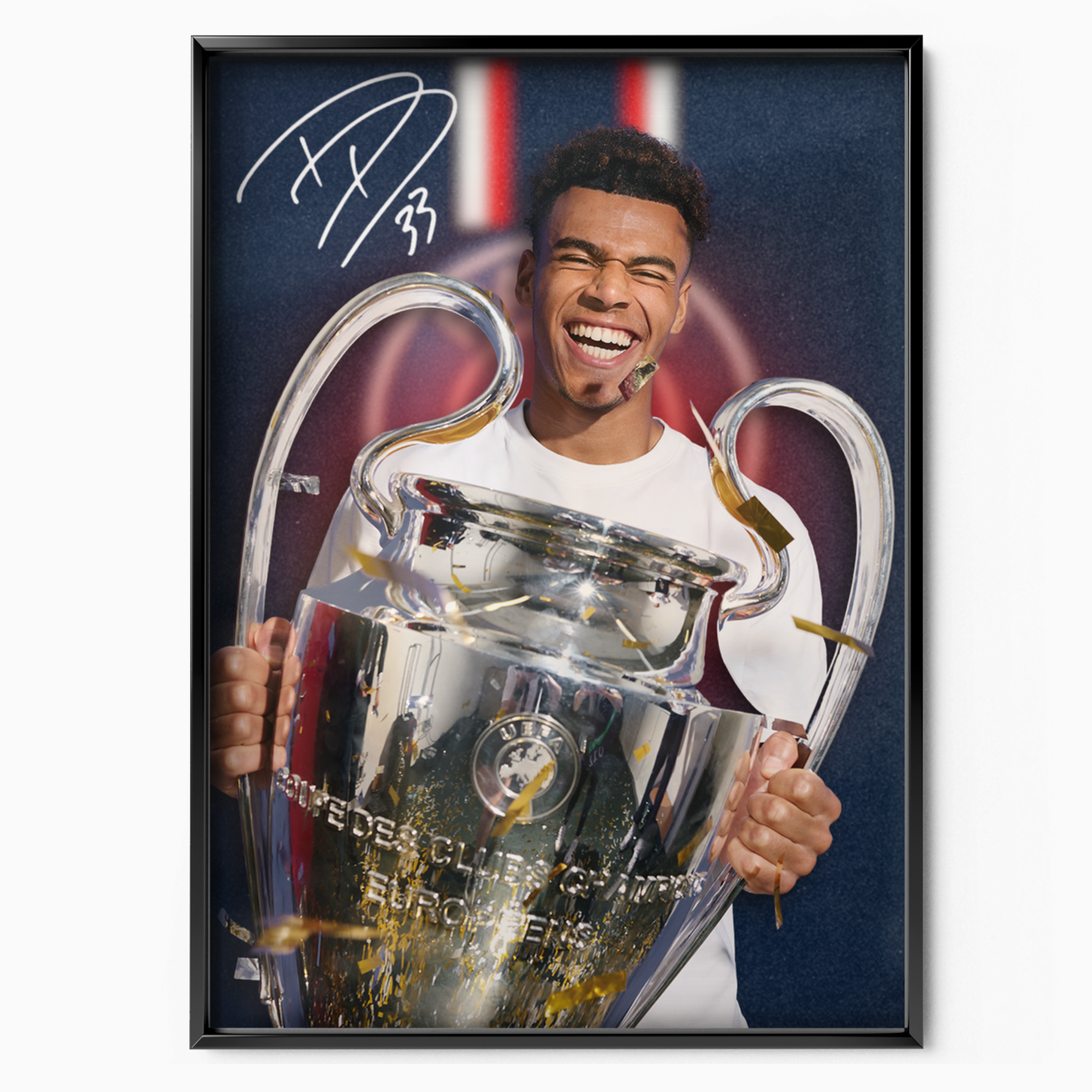 Désiré Doué Champions League Sign