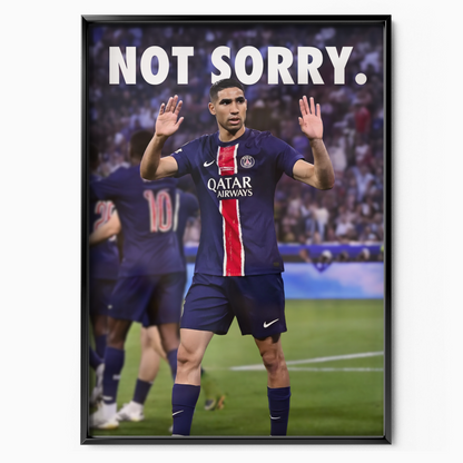 Achraf Hakimi 'not Sorry.'