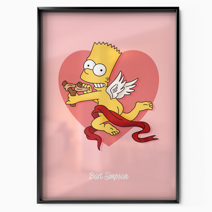 Bart Simpson Cupid