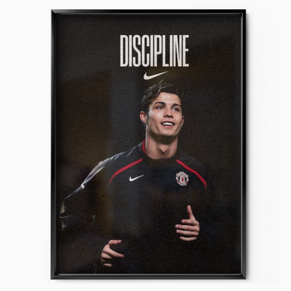 Cristiano Ronaldo - Discipline Poster