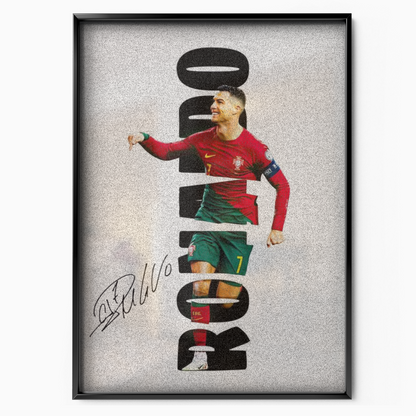 Cristiano Ronaldo - Portugal Number 7 Poster