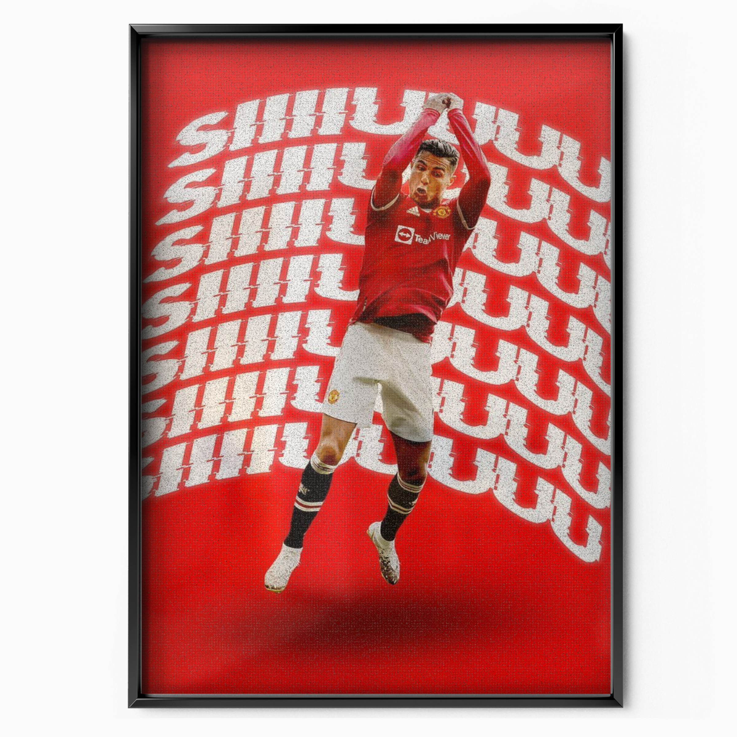 Cristiano Ronaldo - Siuuu Chant Poster