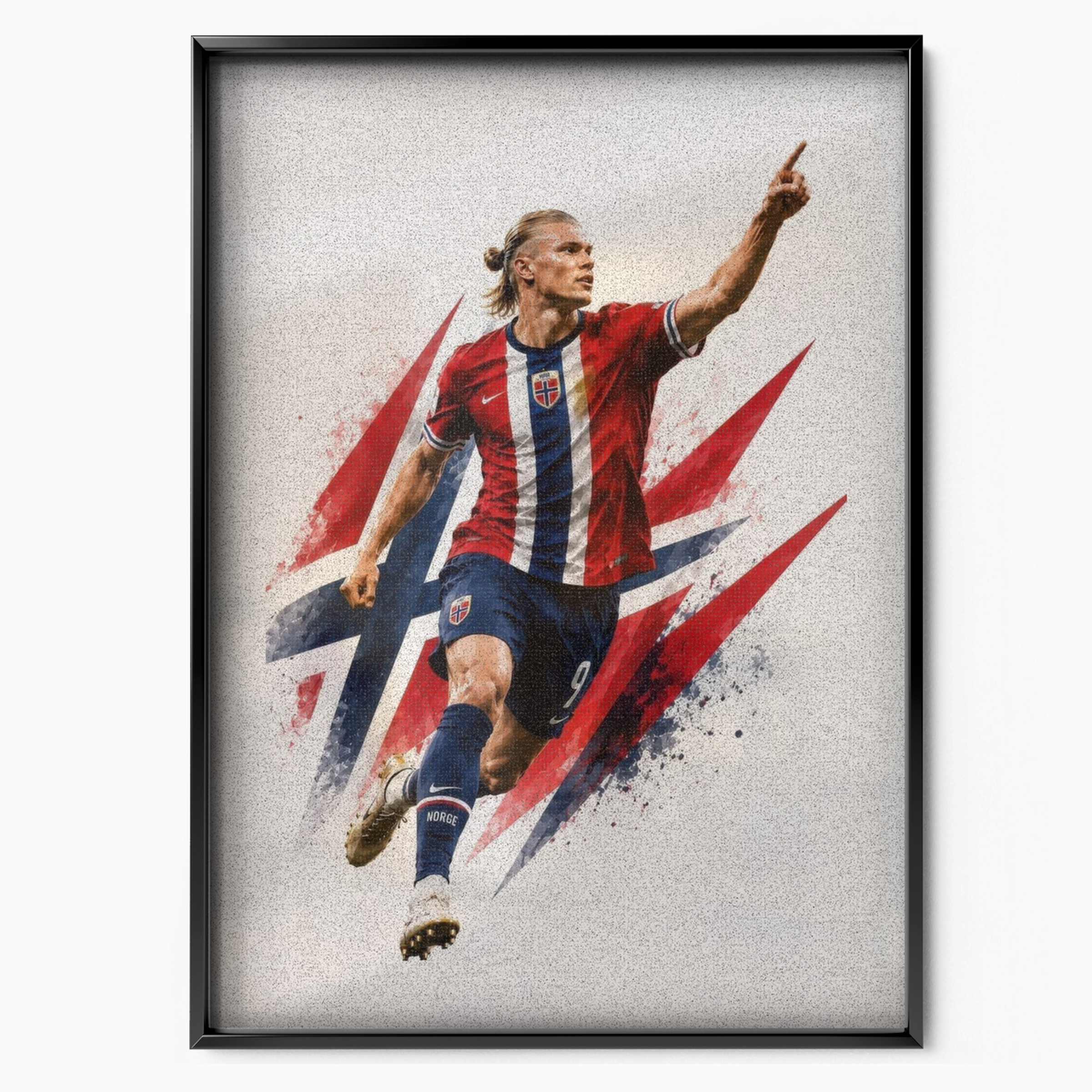 Erling Haaland - Norway National Team Poster