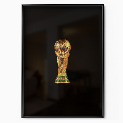 FIFA World Cup Trophy - Gold Poster