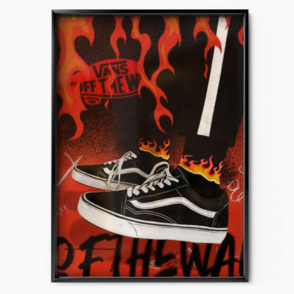 Flame Sneaker