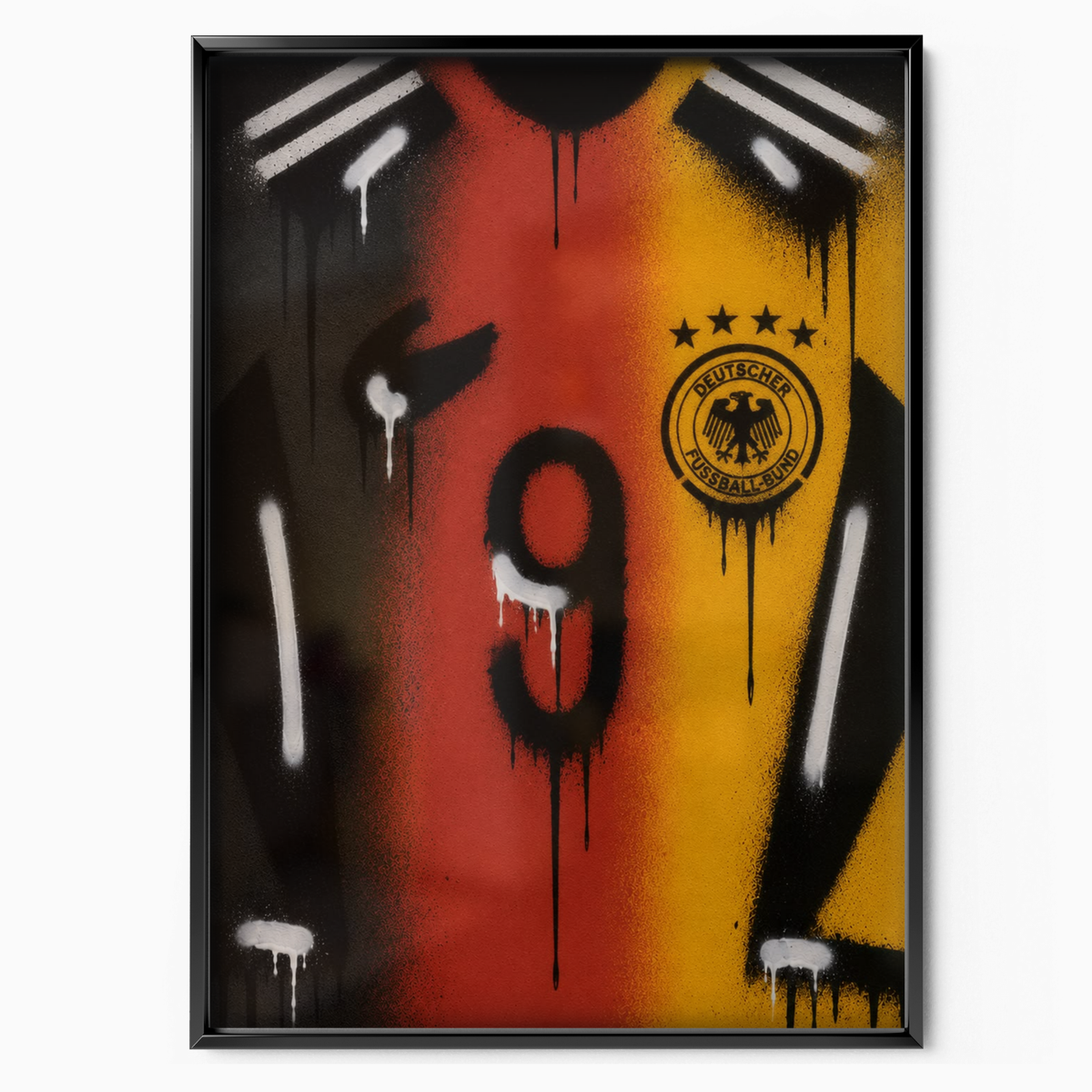 Germany National Team - Jersey Art Poster