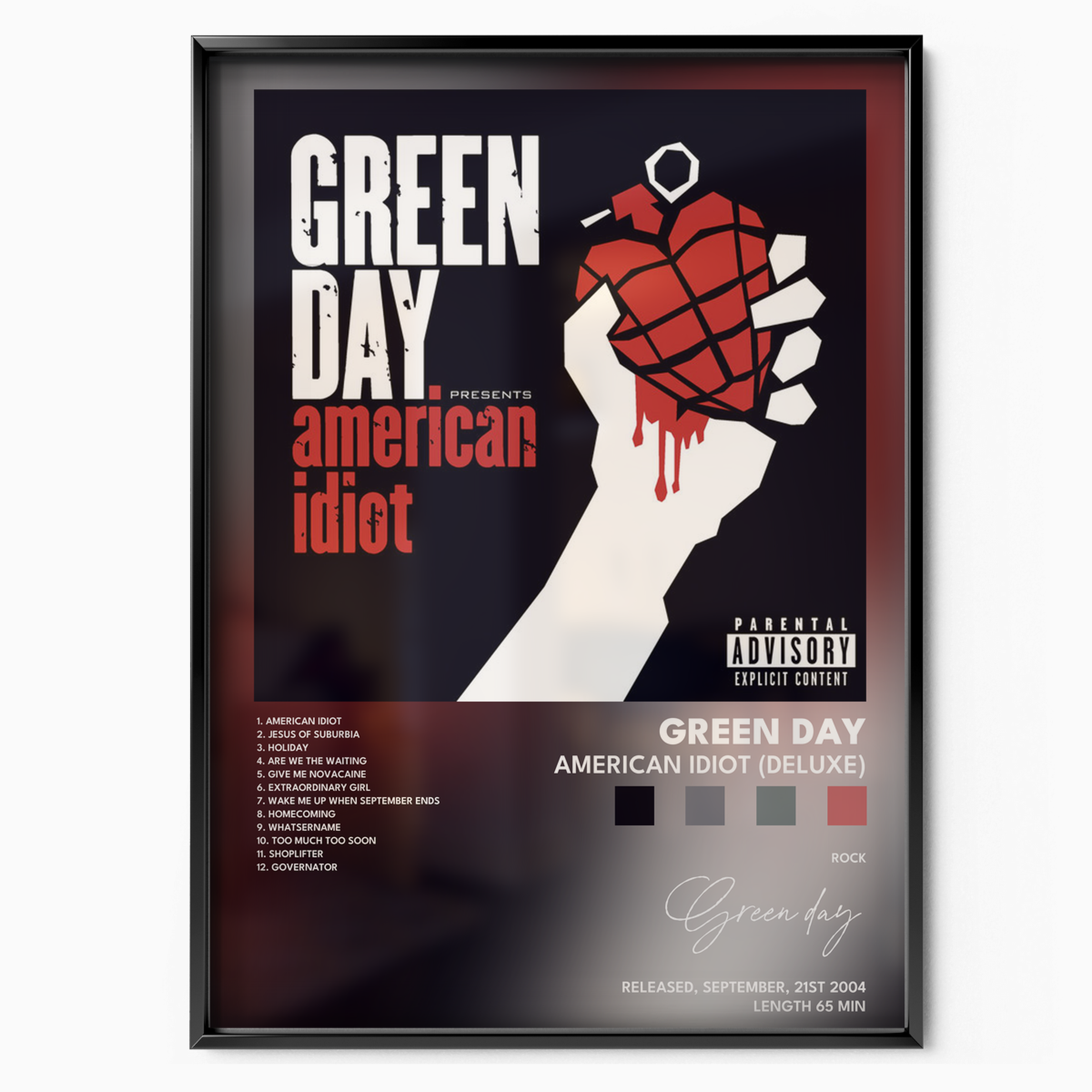 green day American Idiot Deluxe poster